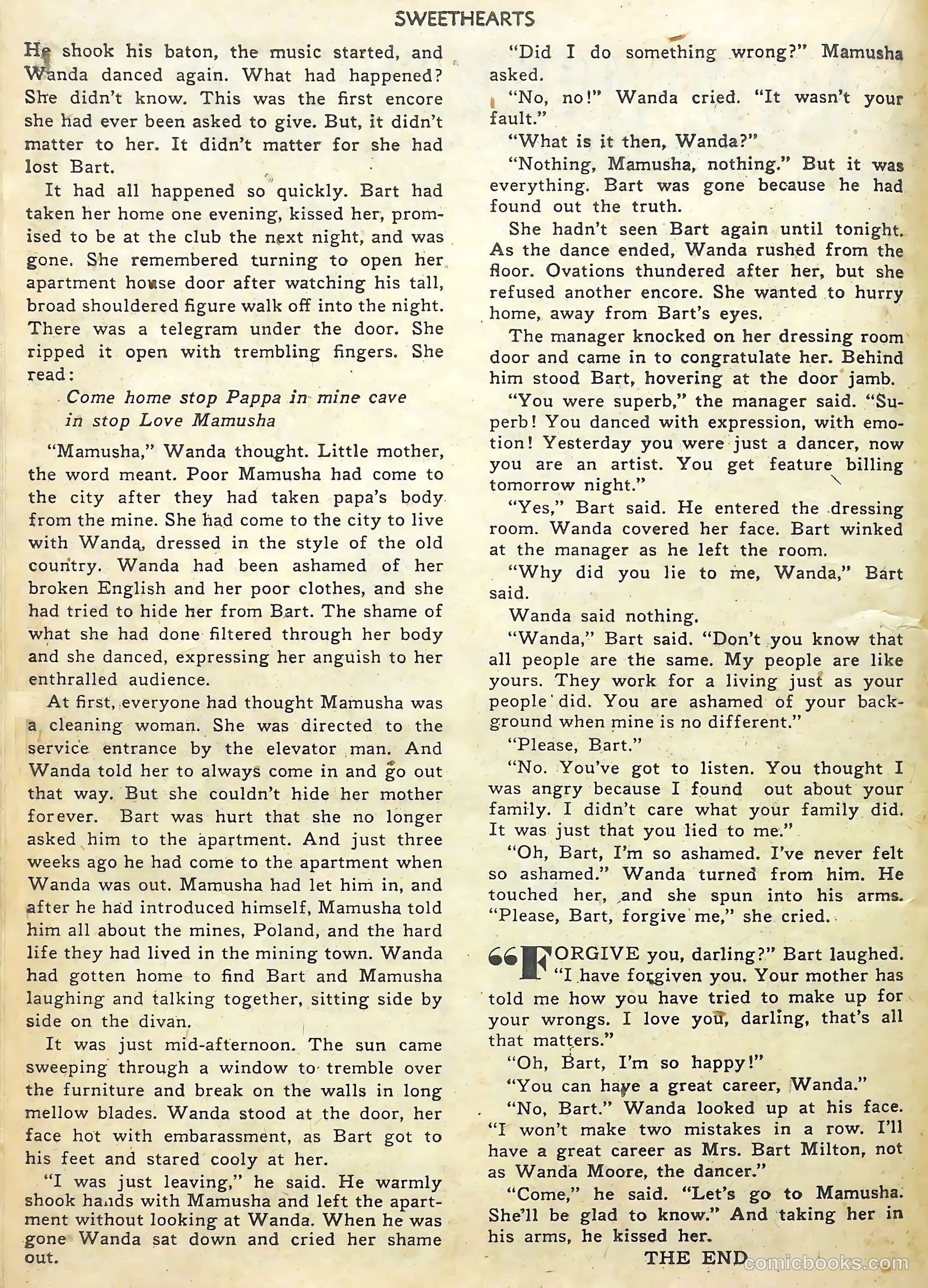 Sweethearts #92 (1950) — page 17 of 37