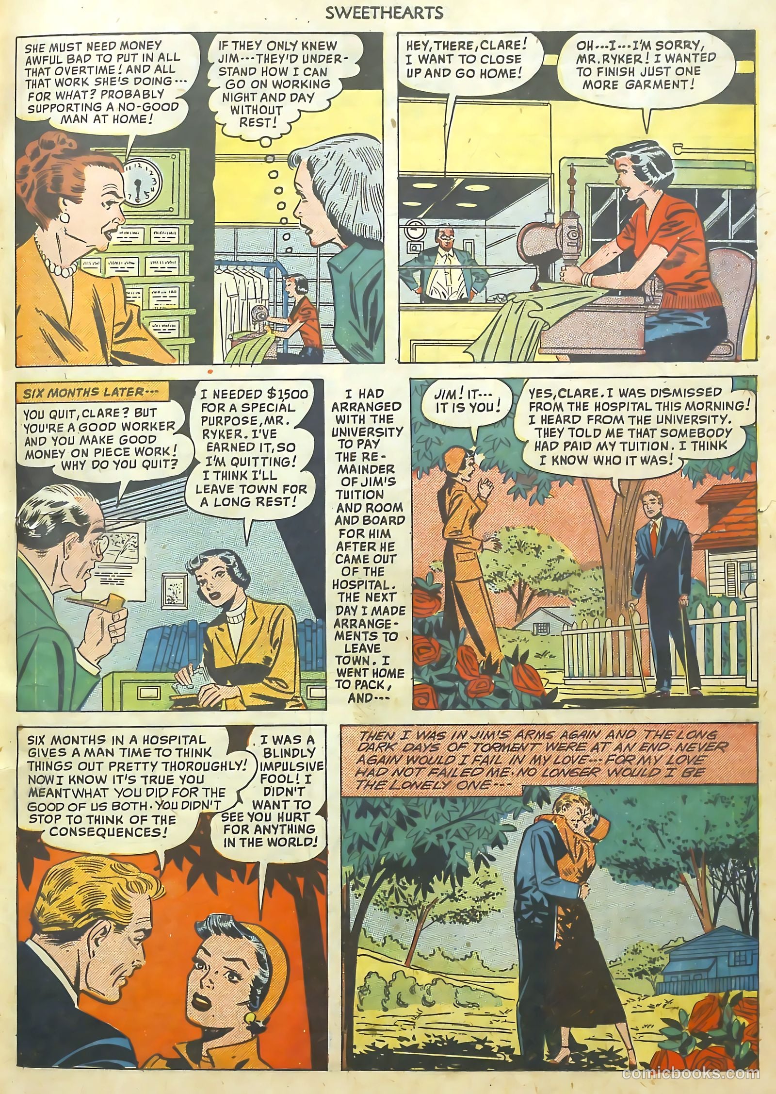 Sweethearts #92 (1950) — page 24 of 37