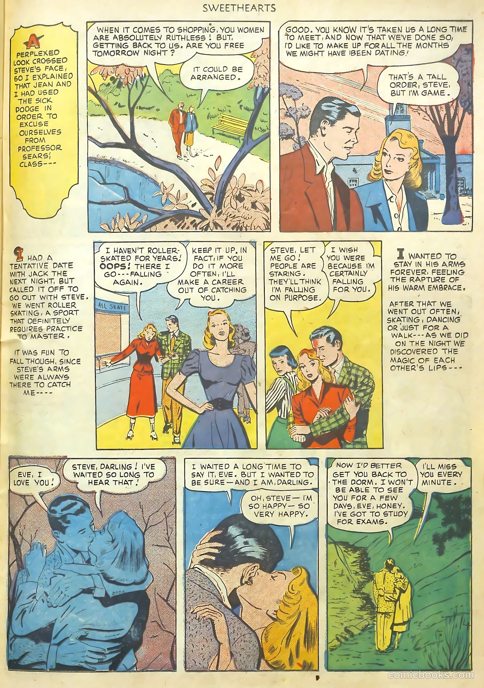 Sweethearts #92 (1950) — page 28 of 37