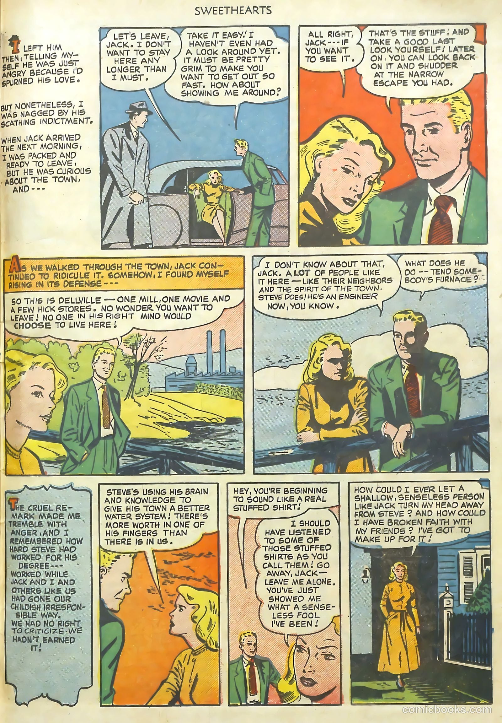 Sweethearts #92 (1950) — page 34 of 37