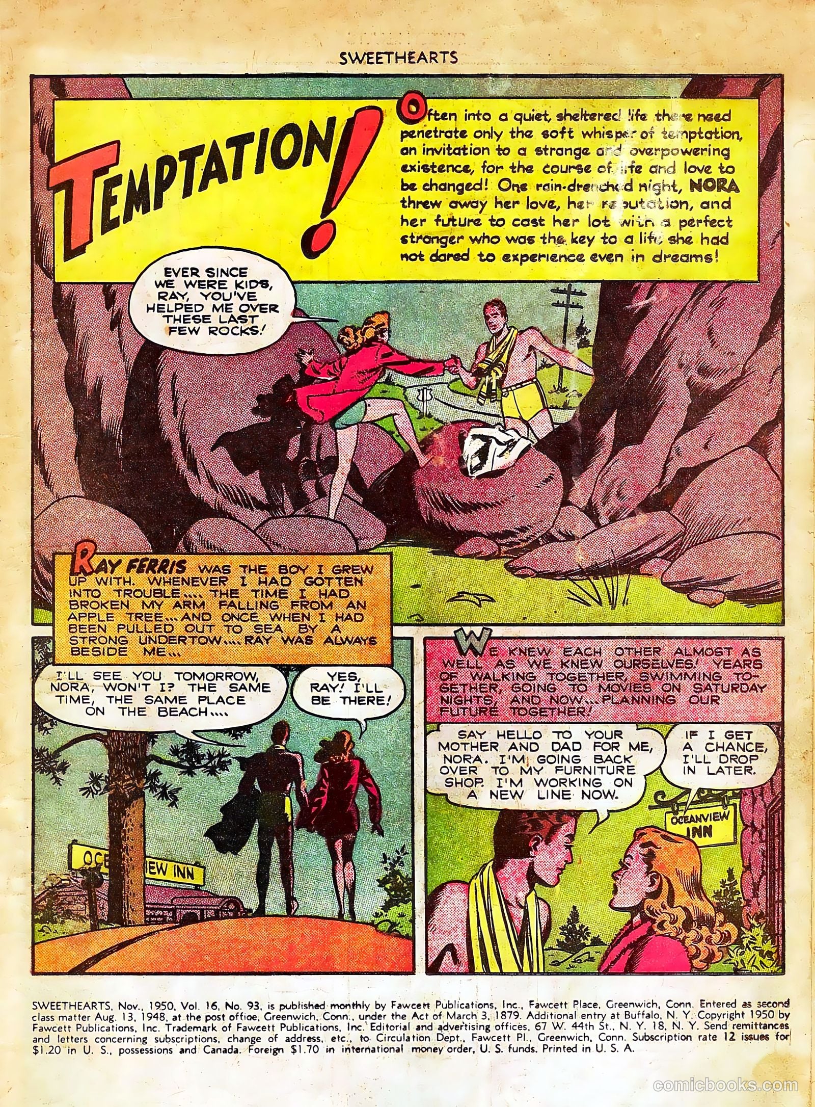 Sweethearts #93 (1950) — page 3 of 36