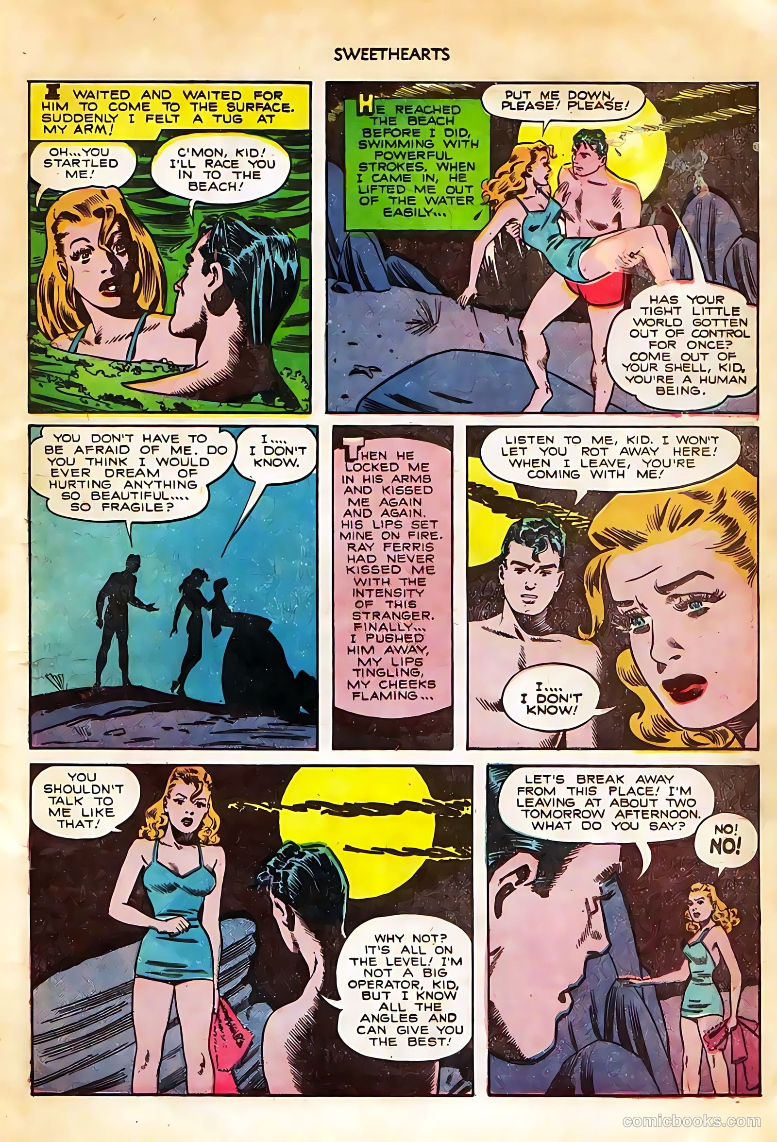 Sweethearts #93 (1950) — page 7 of 36