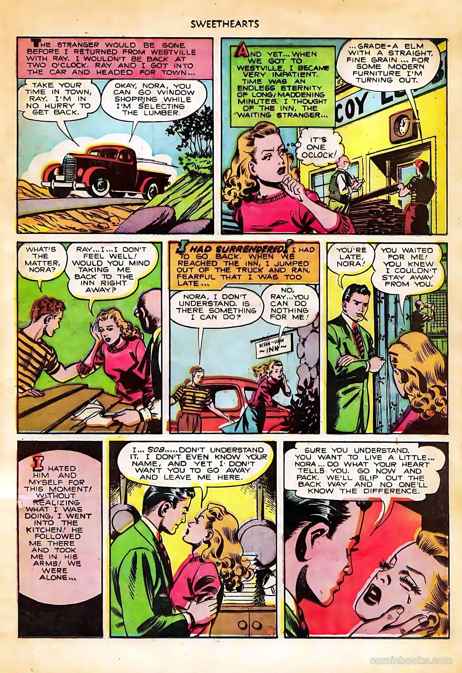 Sweethearts #93 (1950) — page 9 of 36