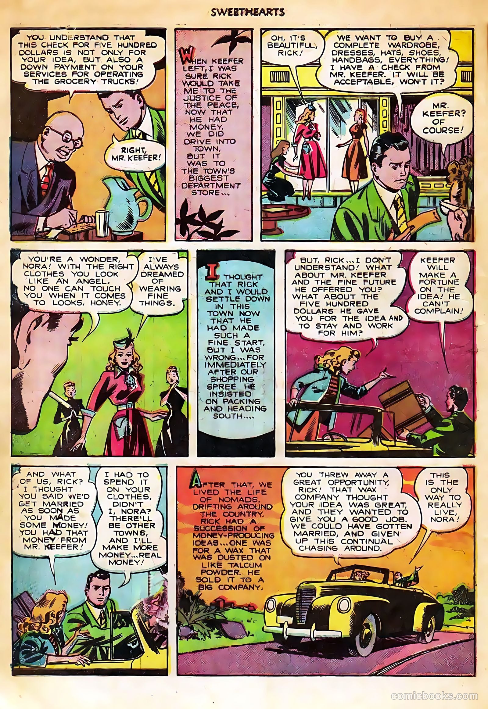 Sweethearts #93 (1950) — page 12 of 36