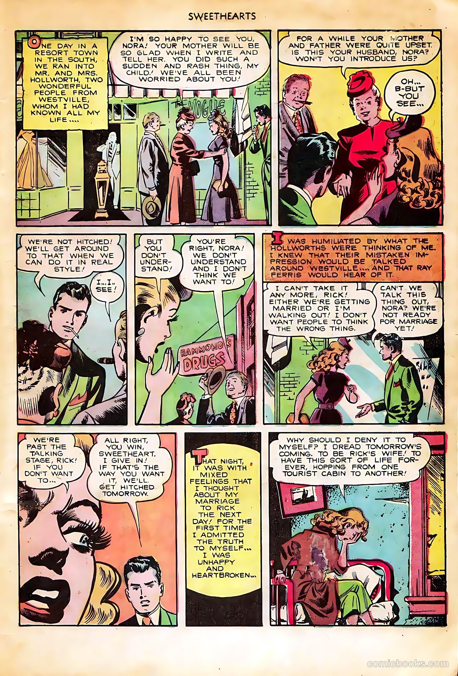 Sweethearts #93 (1950) — page 13 of 36