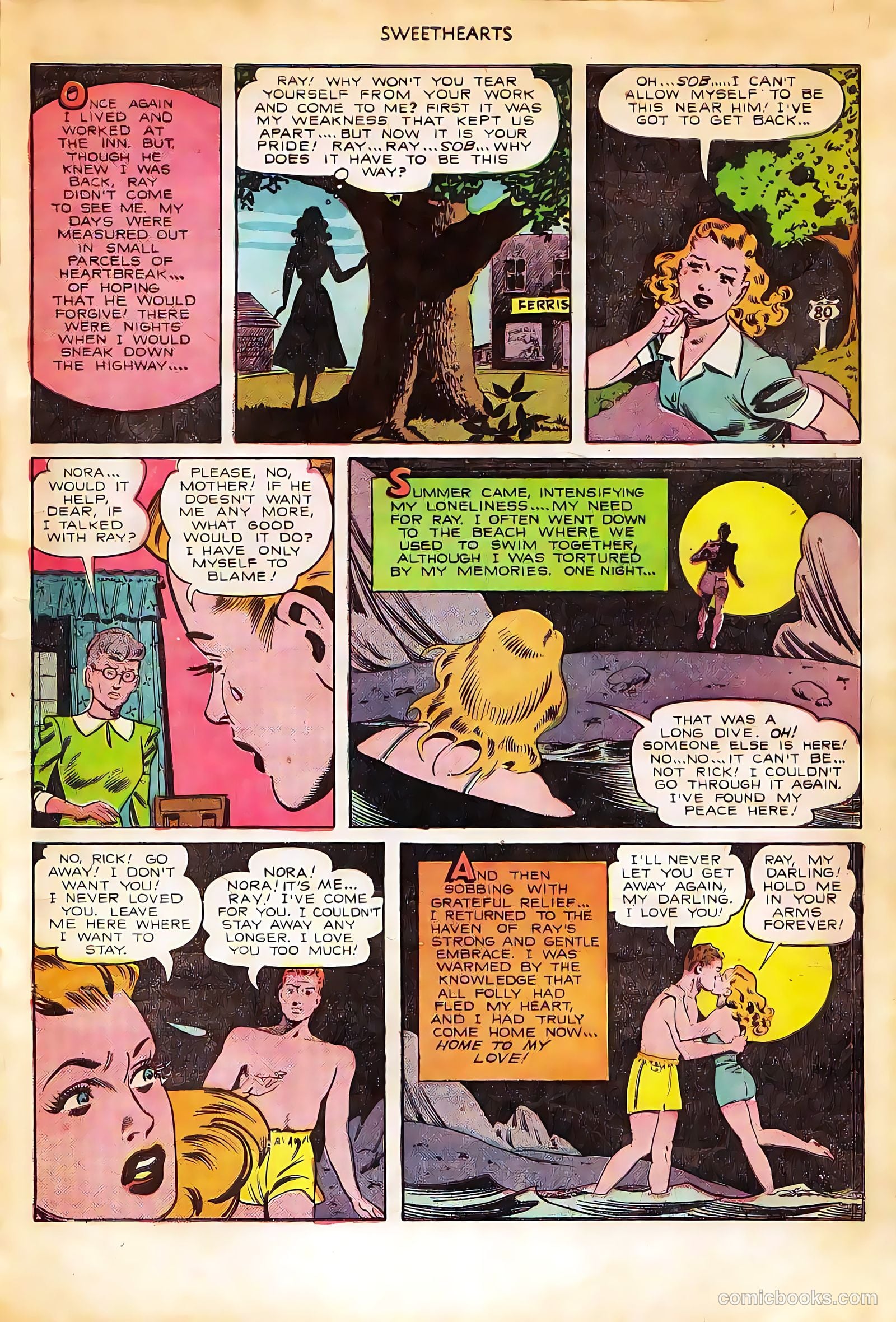 Sweethearts #93 (1950) — page 15 of 36