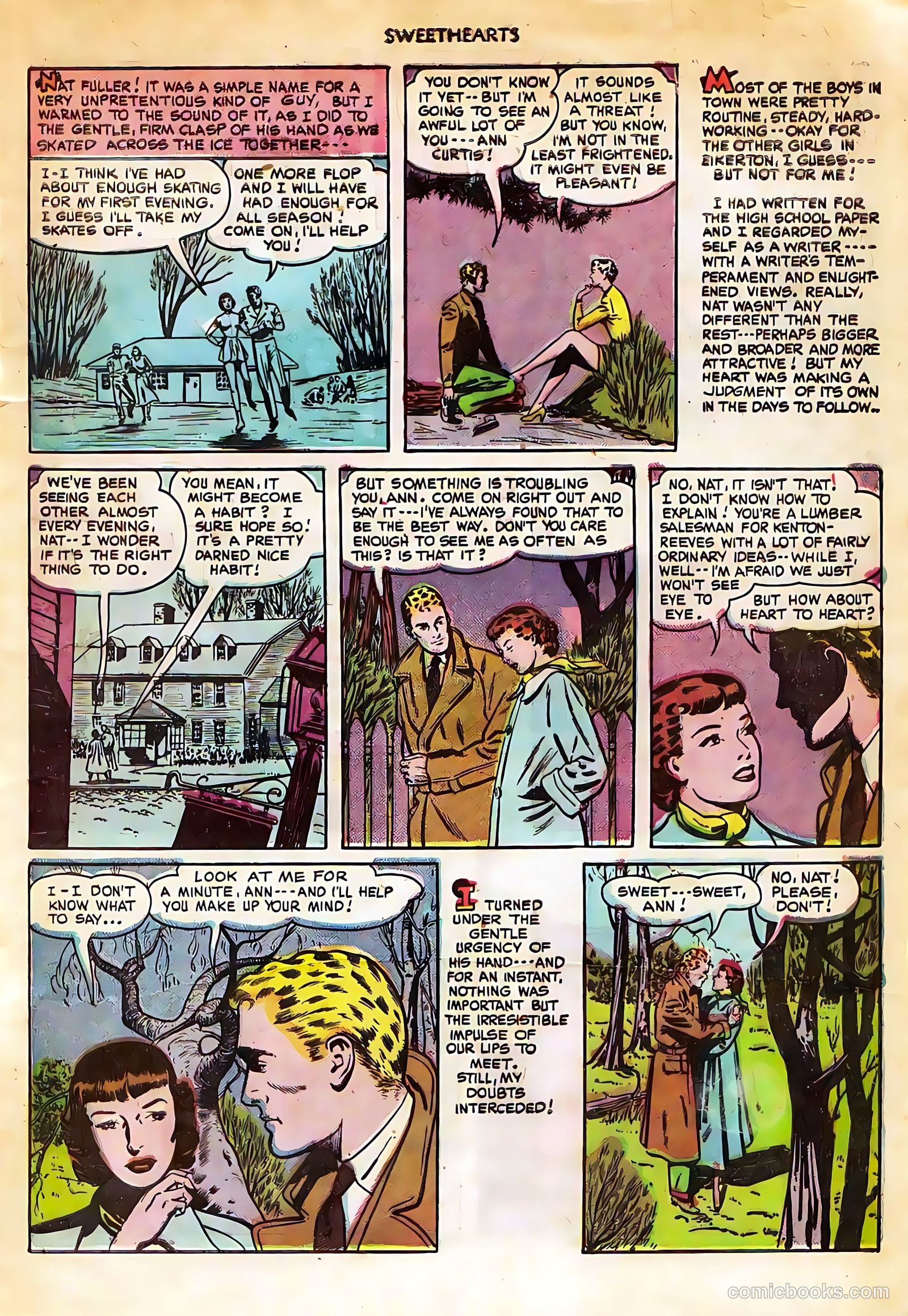 Sweethearts #93 (1950) — page 17 of 36