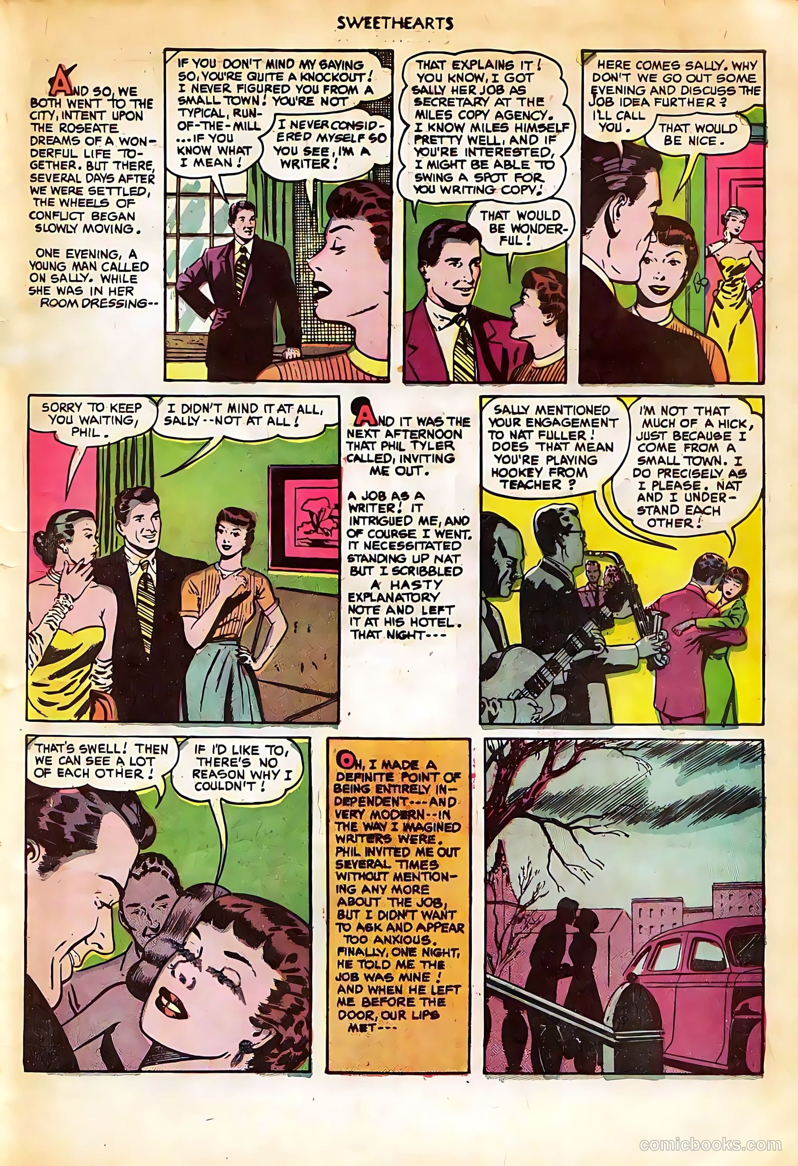 Sweethearts #93 (1950) — page 19 of 36