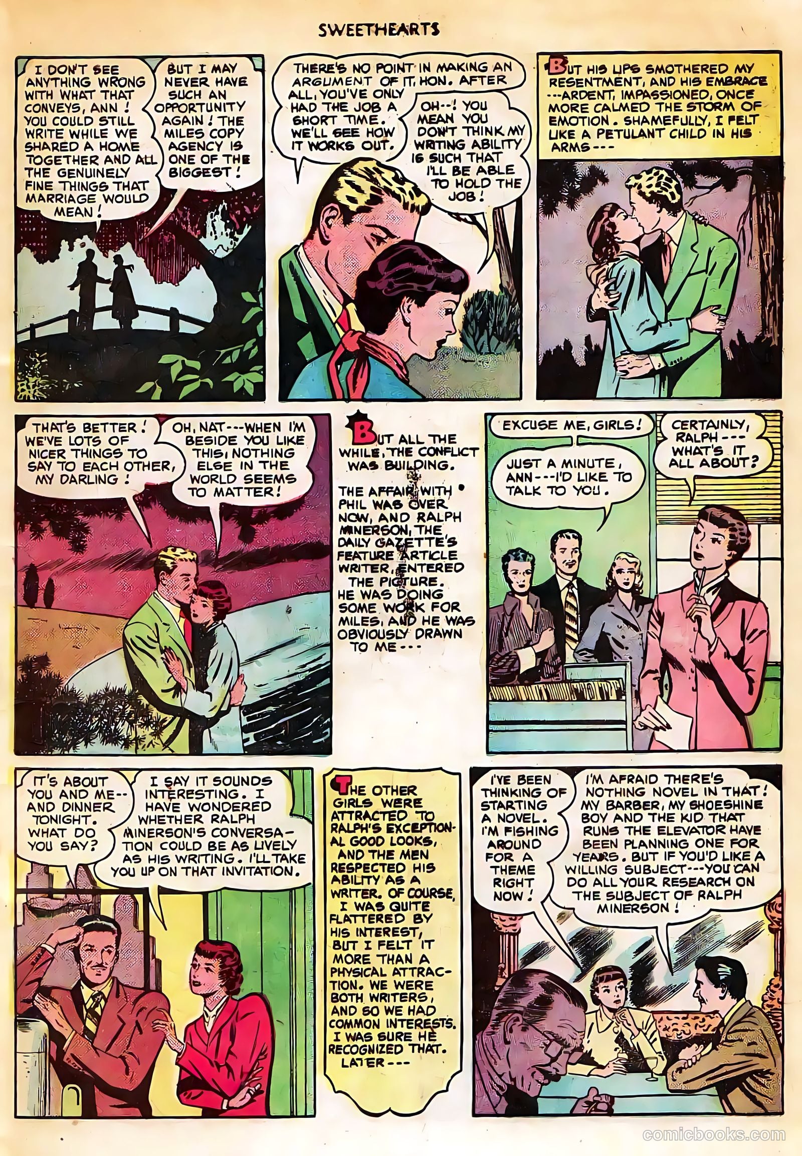 Sweethearts #93 (1950) — page 21 of 36