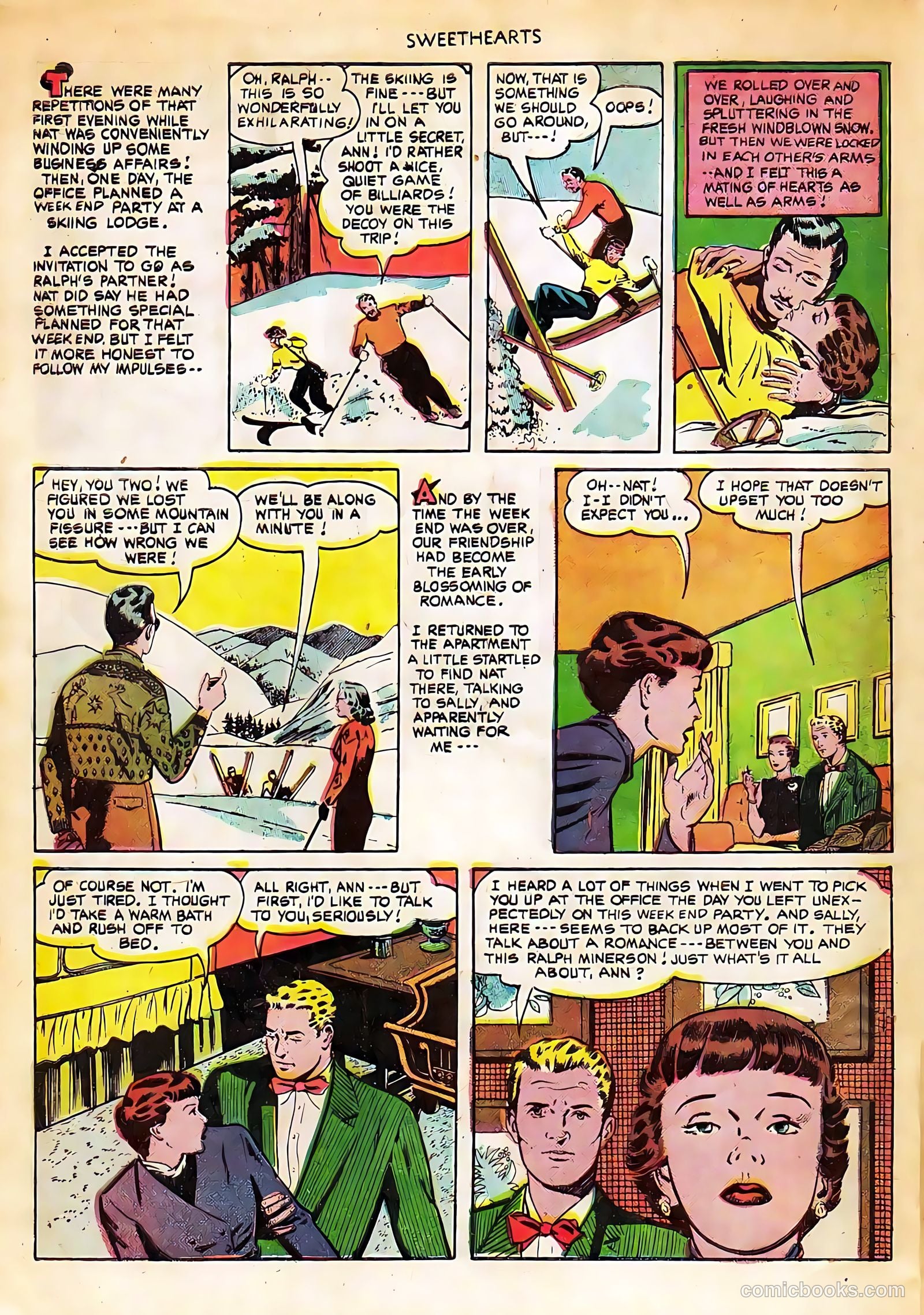 Sweethearts #93 (1950) — page 22 of 36