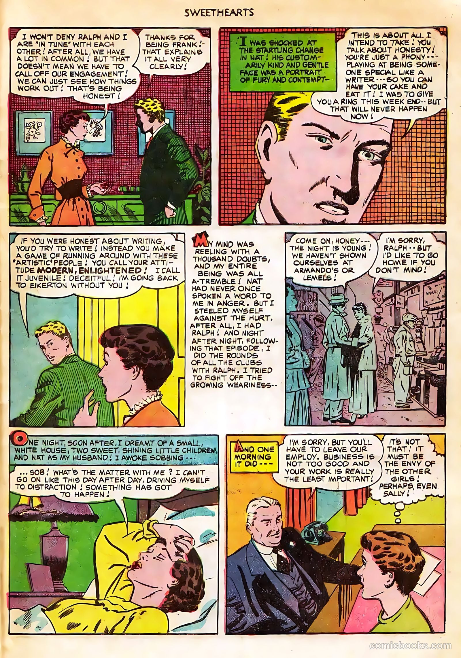 Sweethearts #93 (1950) — page 23 of 36
