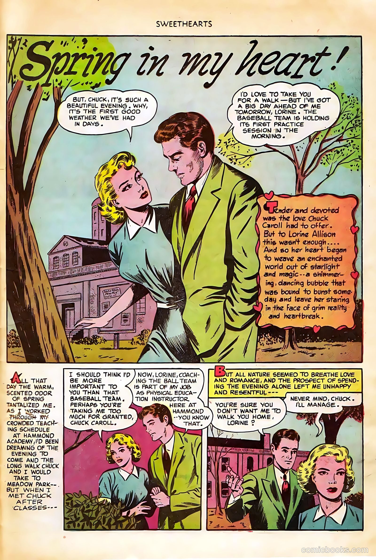 Sweethearts #93 (1950) — page 27 of 36