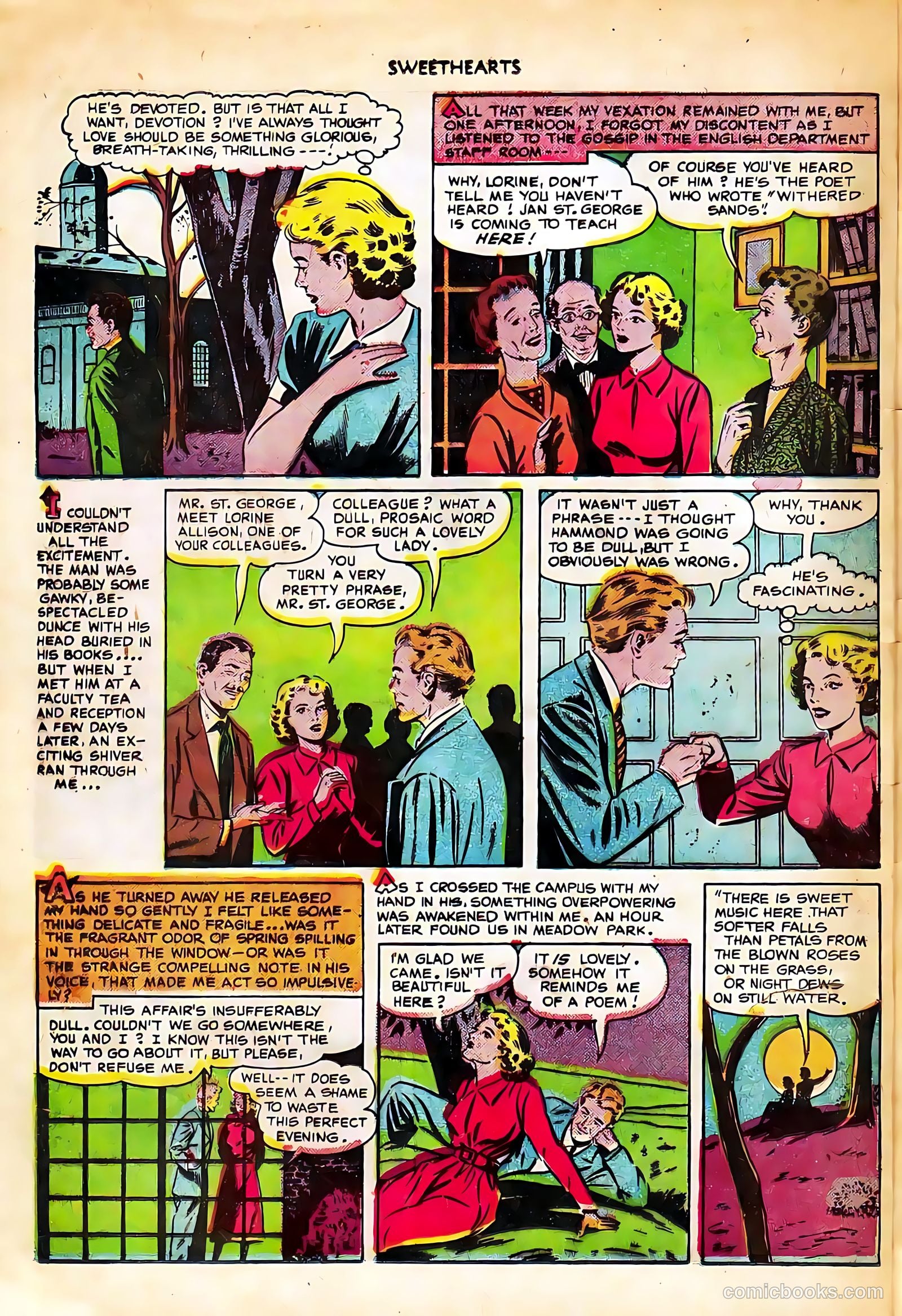 Sweethearts #93 (1950) — page 28 of 36