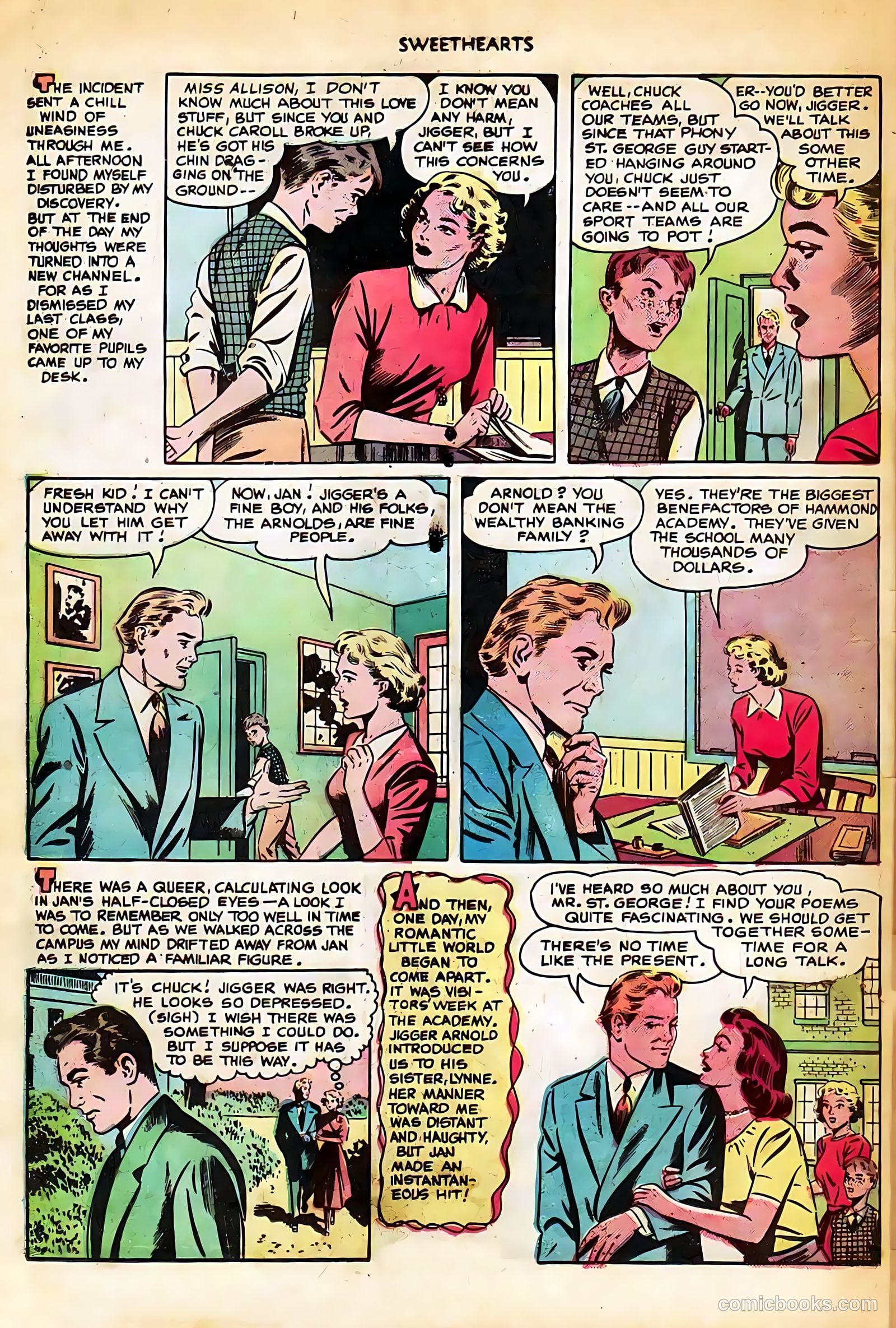 Sweethearts #93 (1950) — page 32 of 36