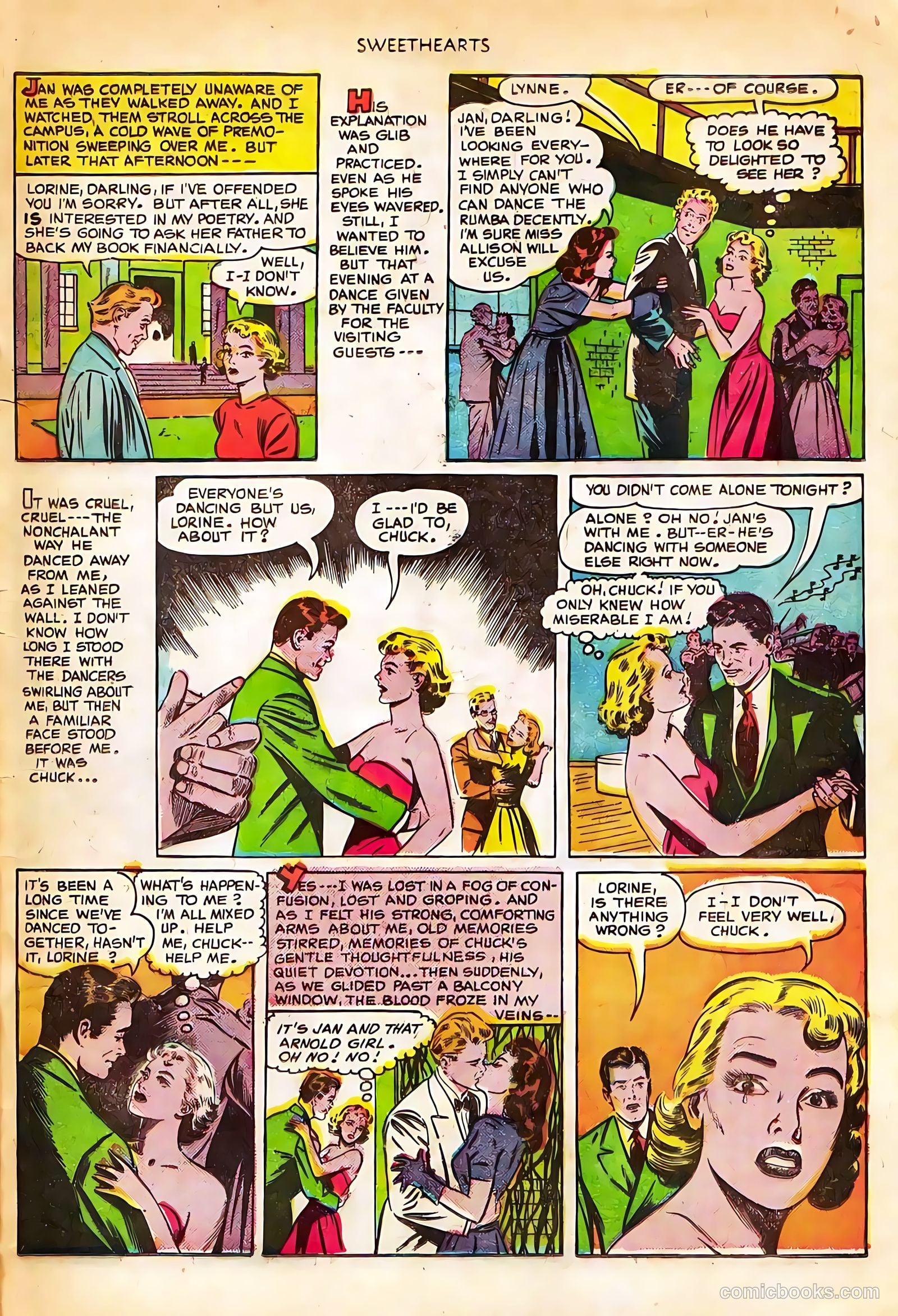 Sweethearts #93 (1950) — page 33 of 36
