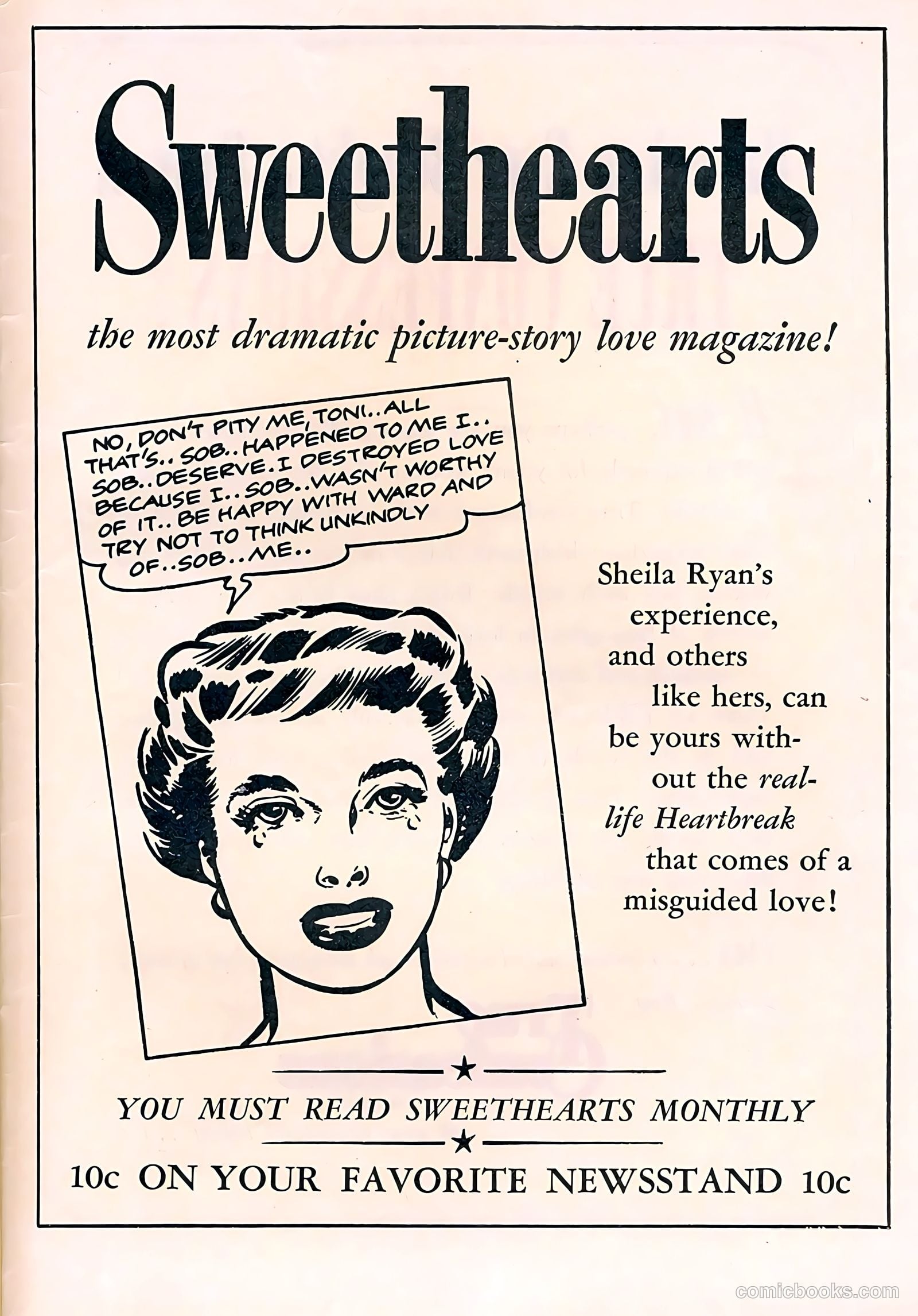 Sweethearts #93 (1950) — page 35 of 36