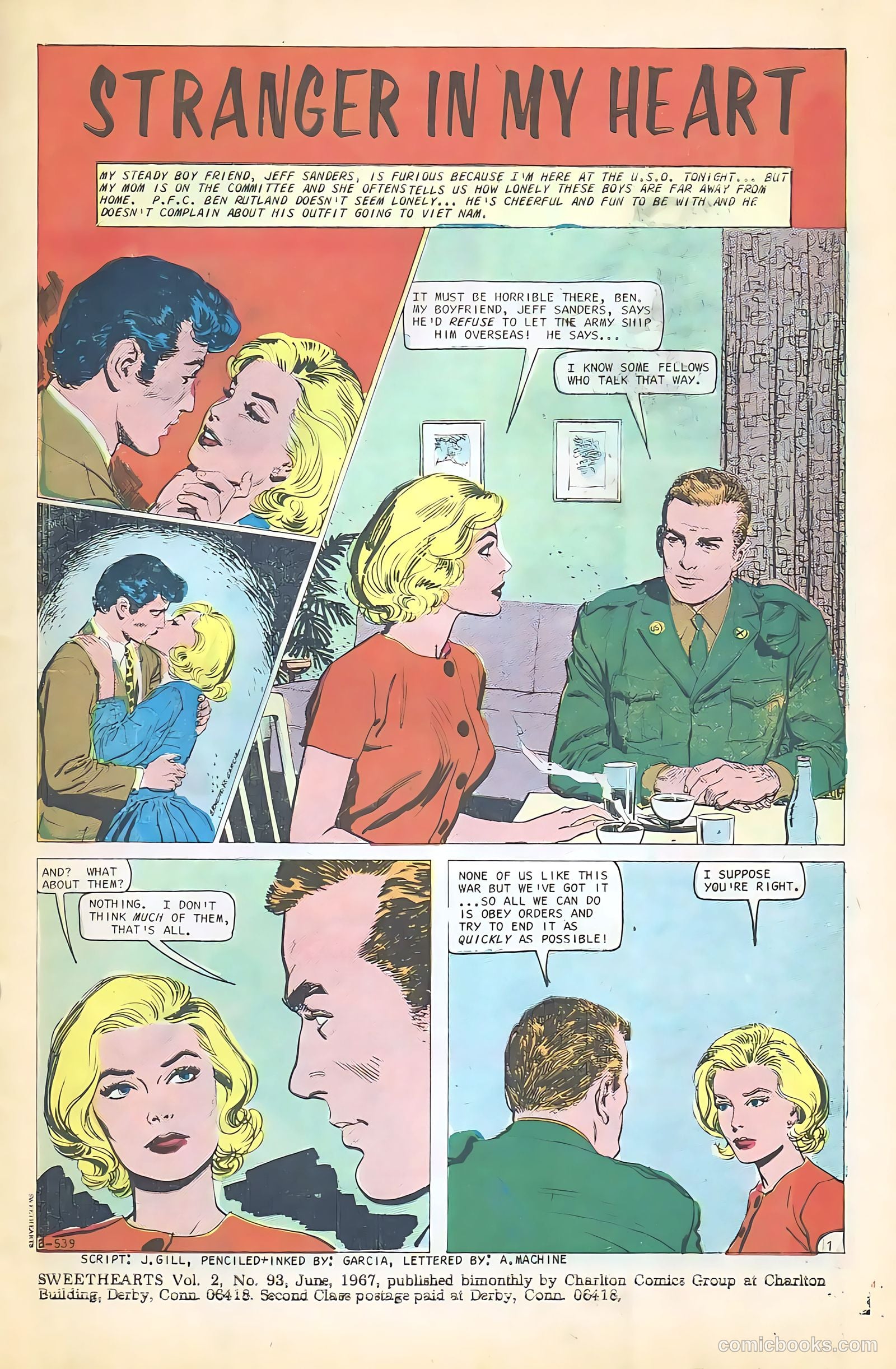 Sweethearts #93 (1967) — page 3 of 36