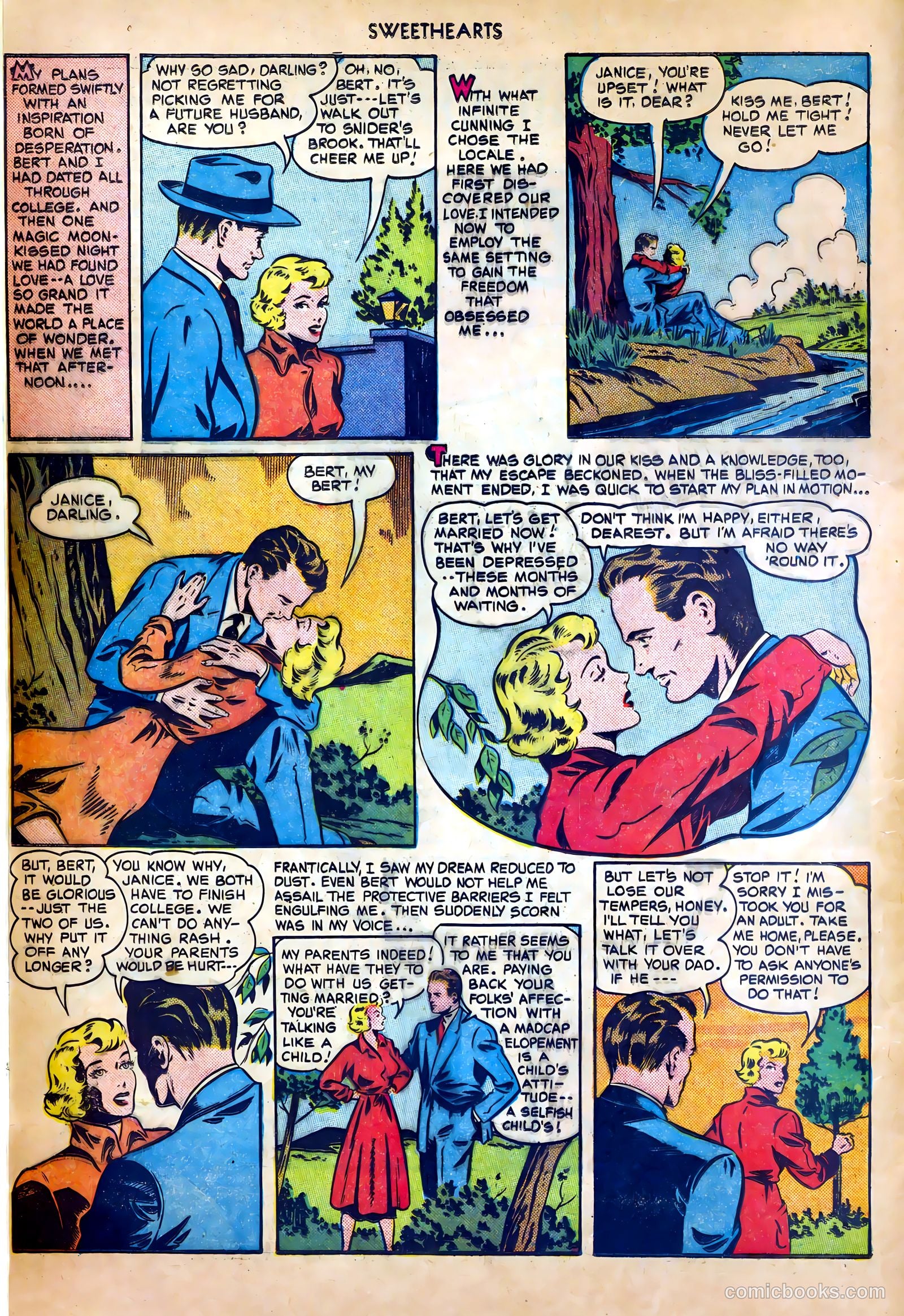 Sweethearts #94 (1950) — page 4 of 36