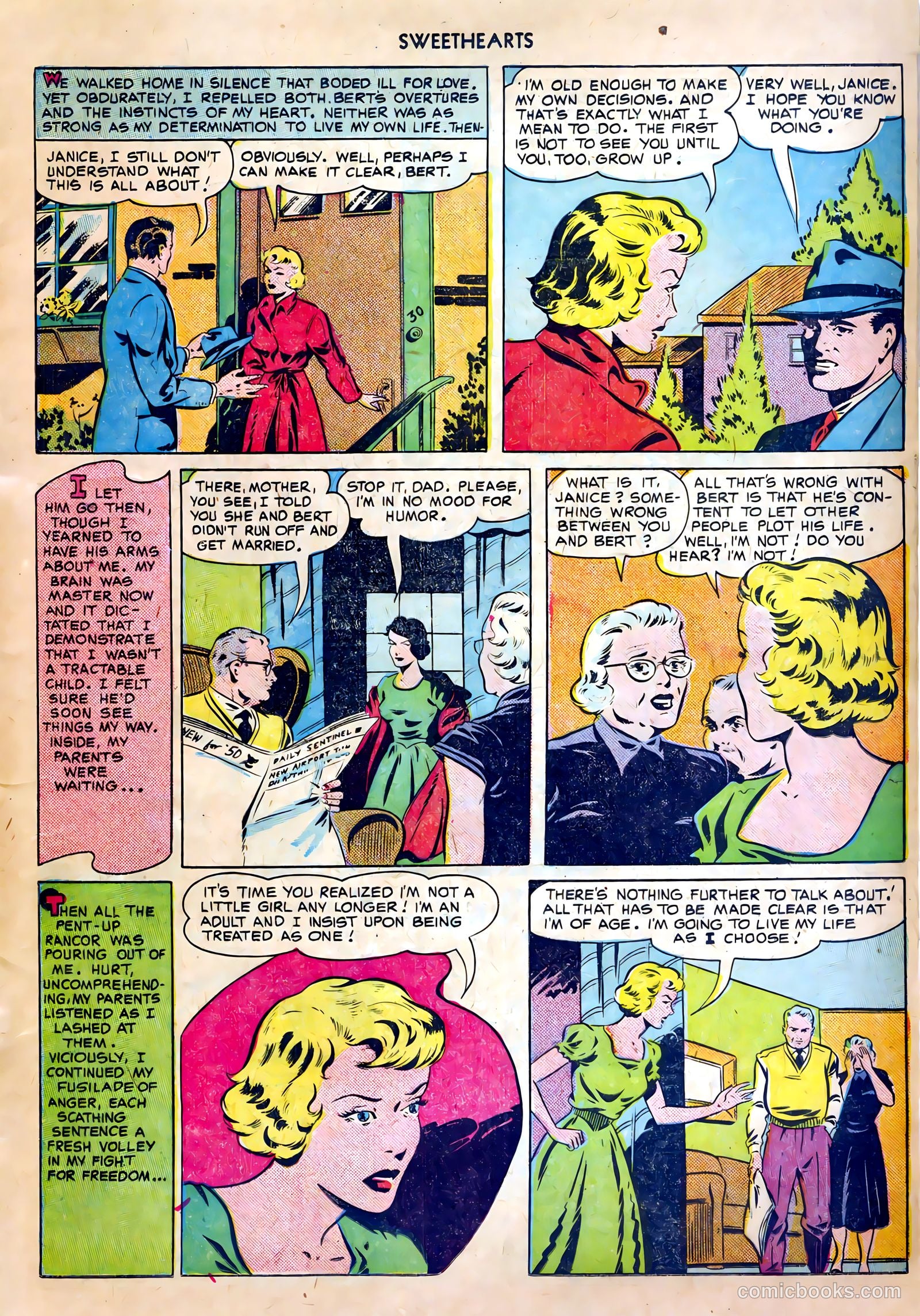 Sweethearts #94 (1950) — page 5 of 36