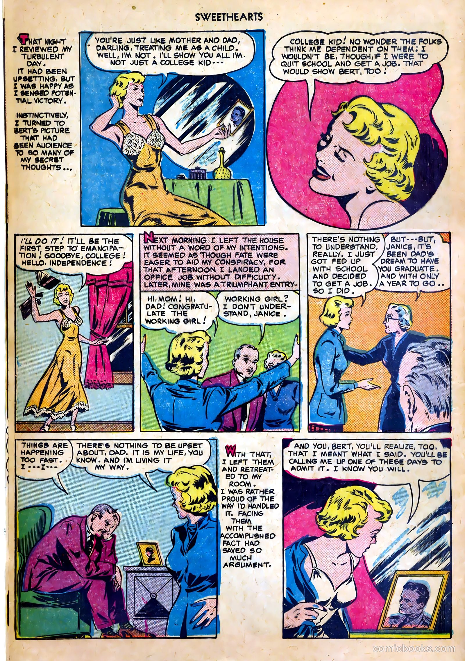 Sweethearts #94 (1950) — page 6 of 36