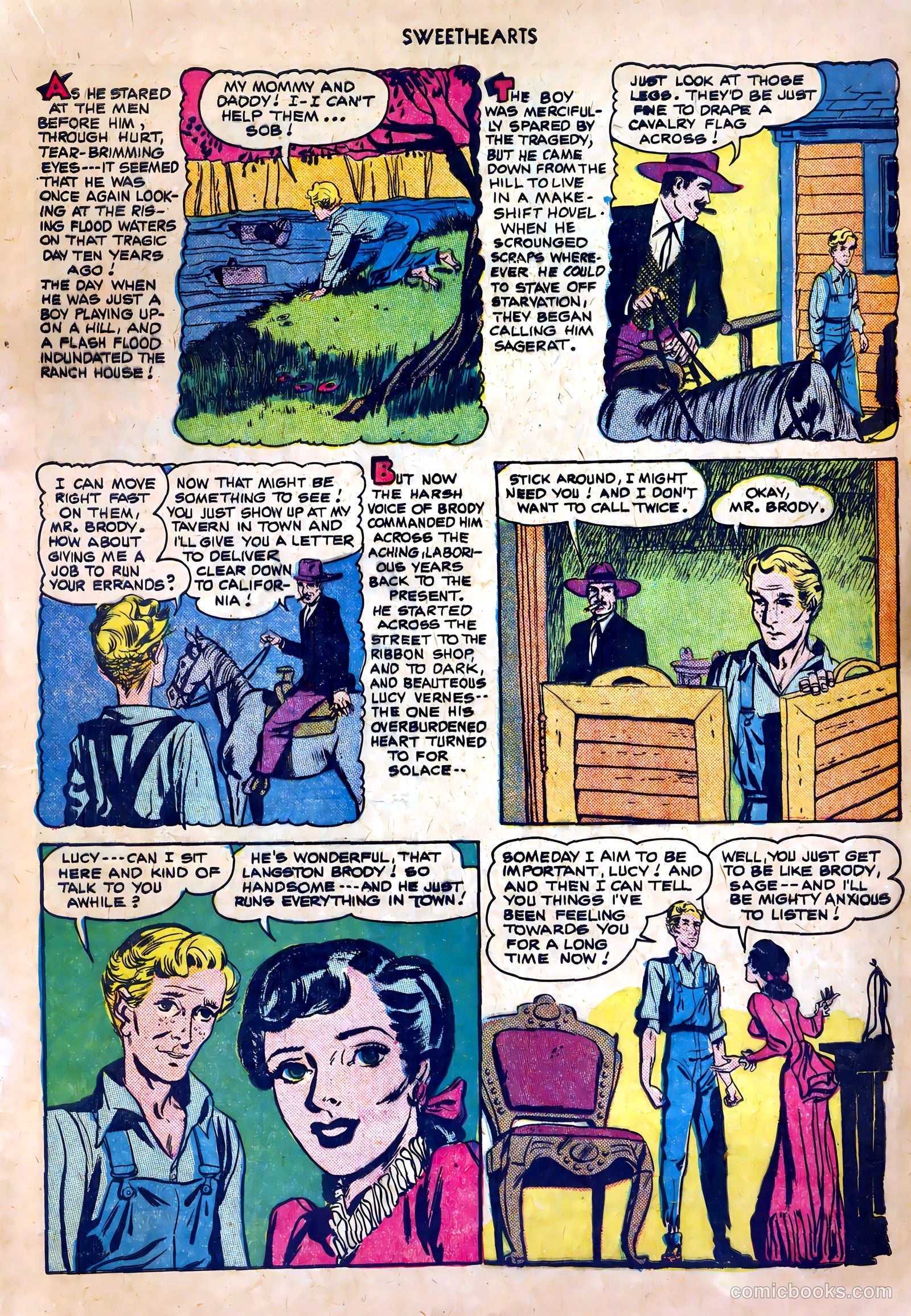 Sweethearts #94 (1950) — page 15 of 36