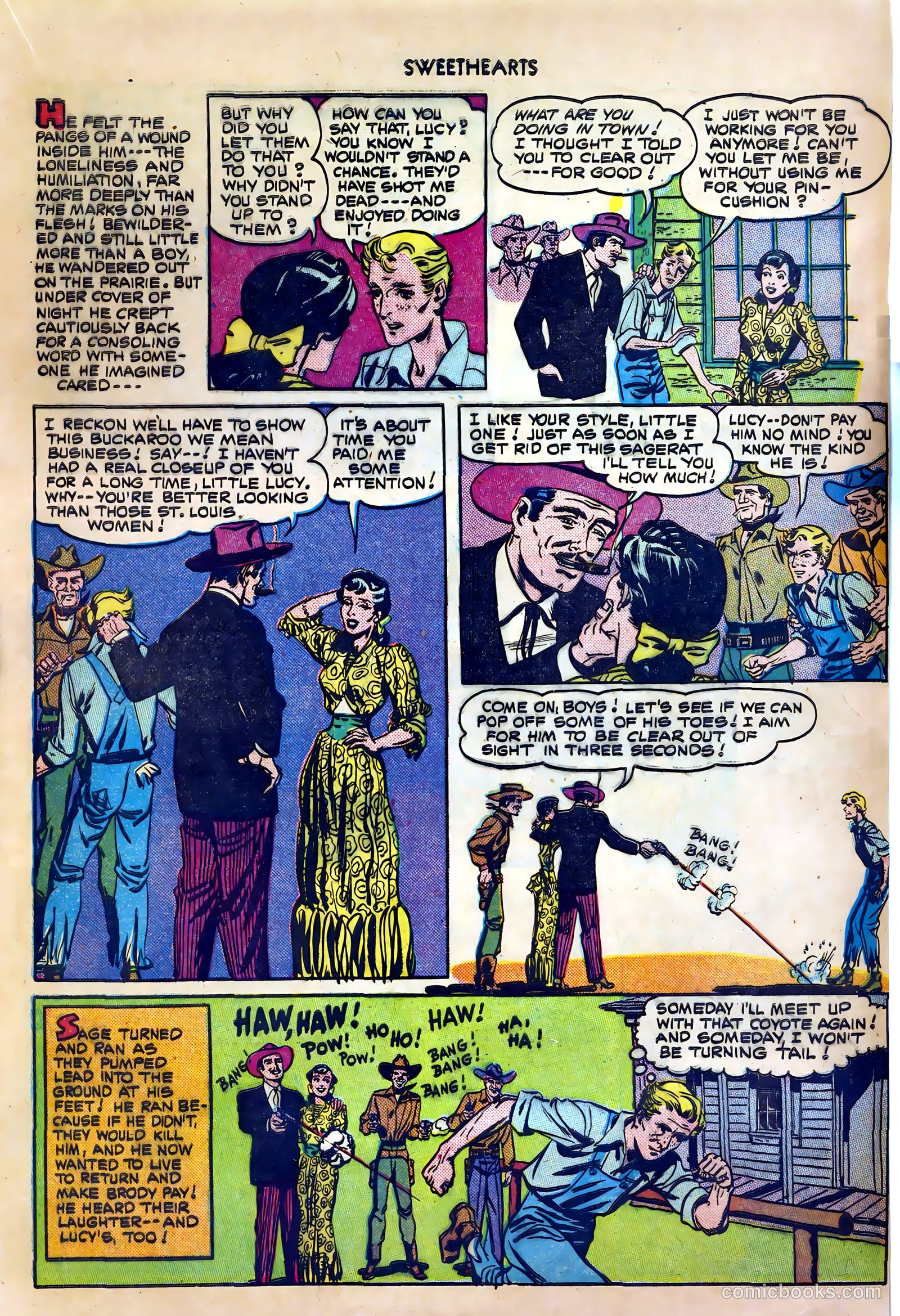Sweethearts #94 (1950) — page 17 of 36
