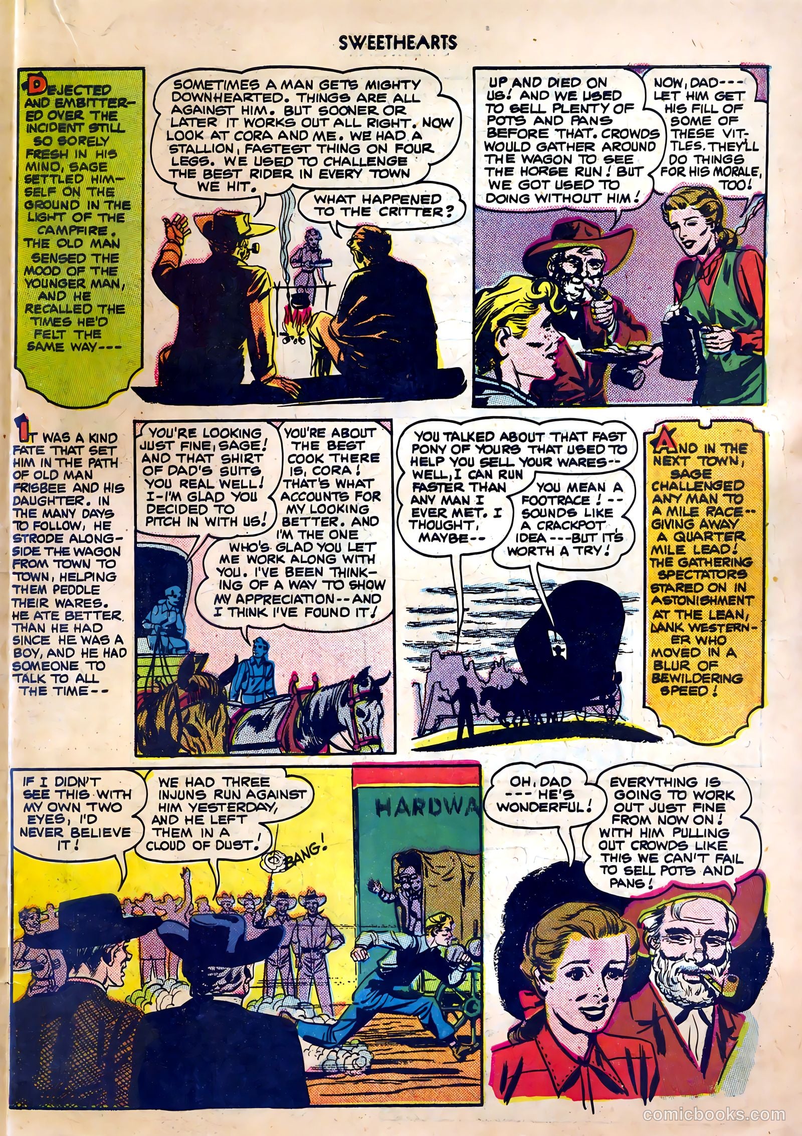 Sweethearts #94 (1950) — page 19 of 36