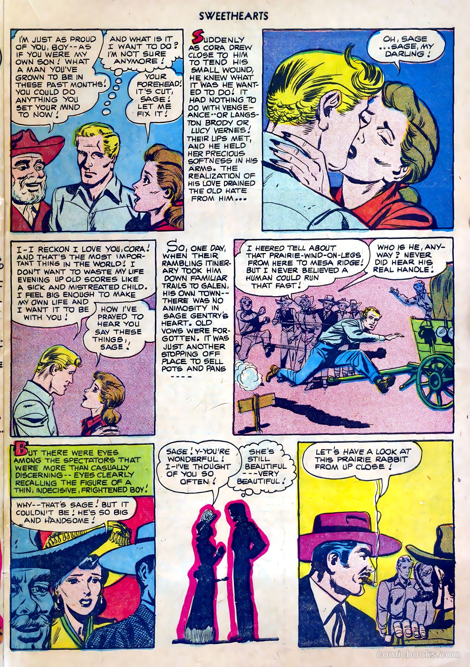 Sweethearts #94 (1950) — page 21 of 36