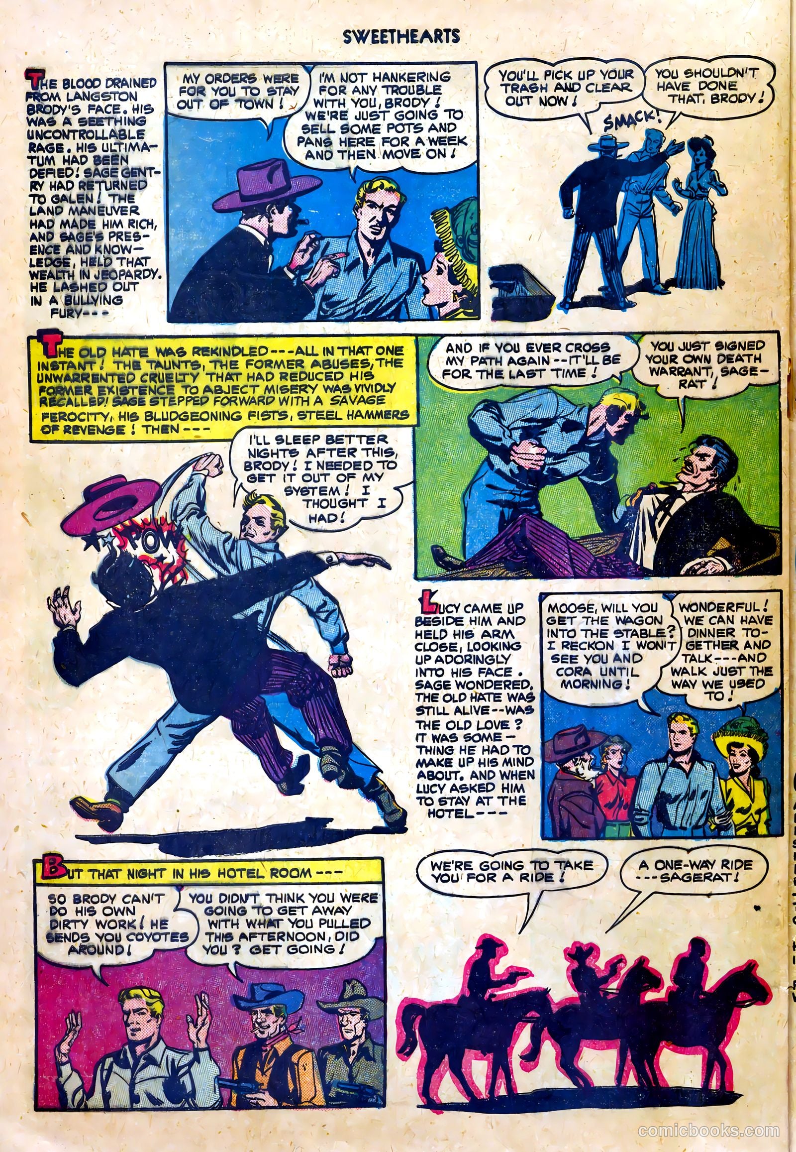 Sweethearts #94 (1950) — page 22 of 36