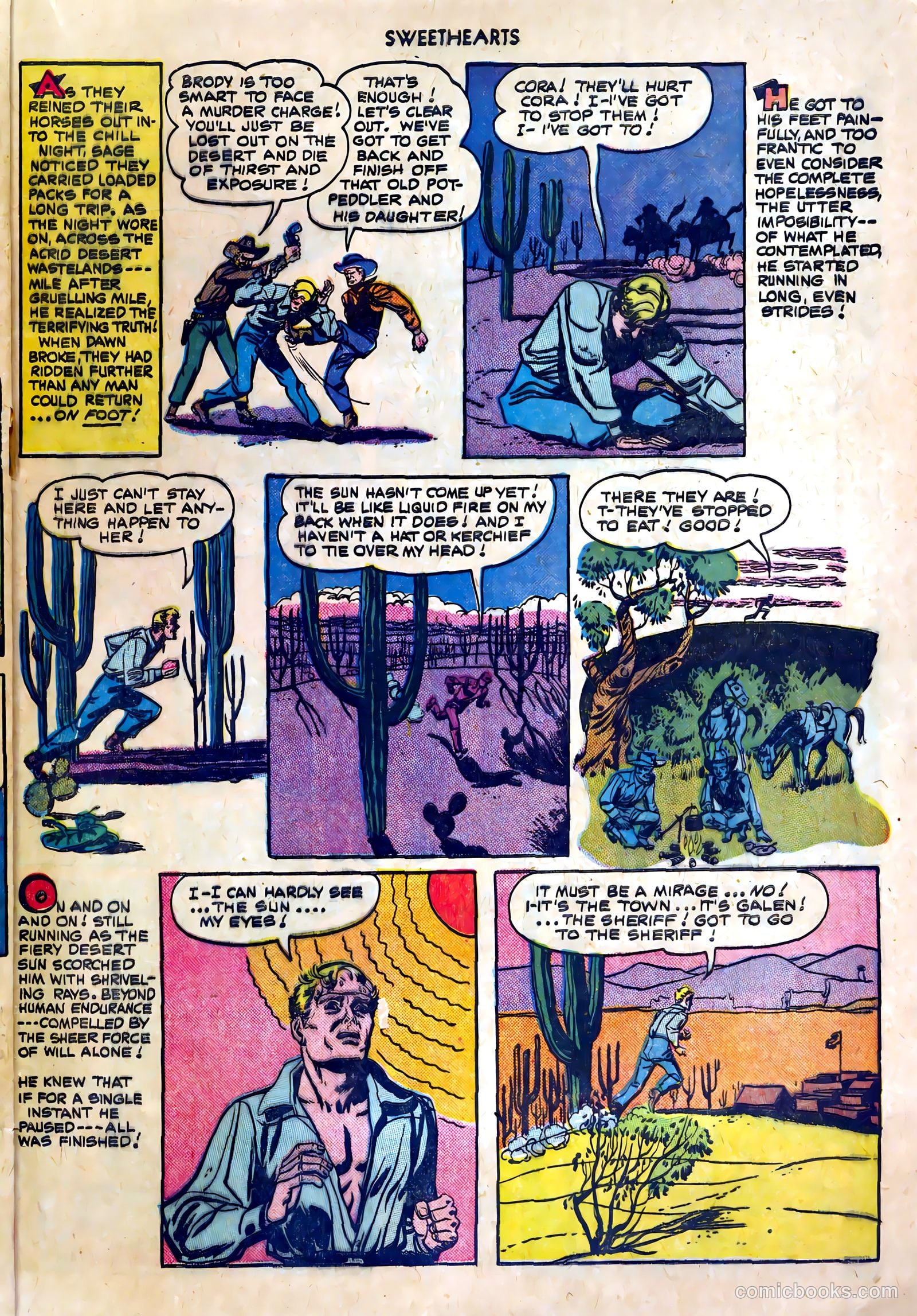 Sweethearts #94 (1950) — page 23 of 36