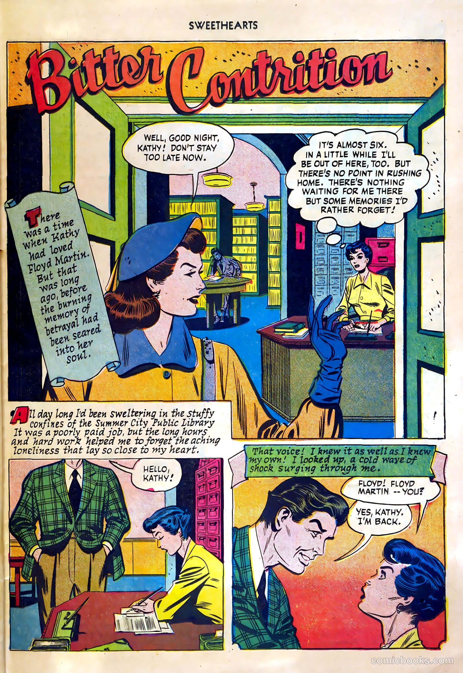 Sweethearts #94 (1950) — page 27 of 36
