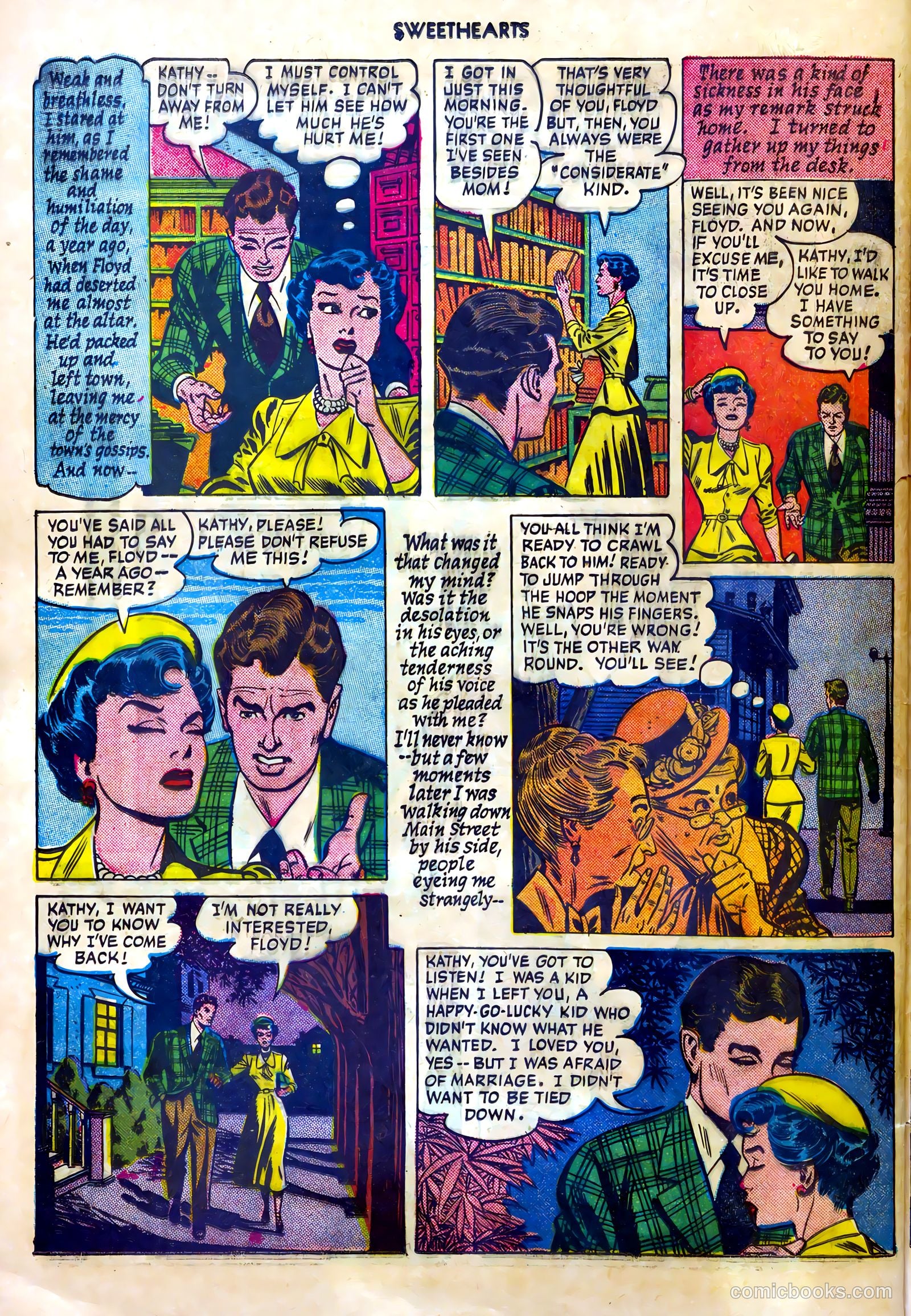 Sweethearts #94 (1950) — page 28 of 36