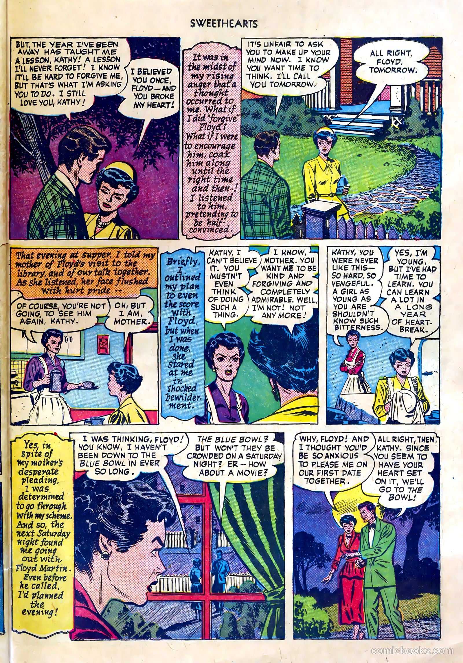 Sweethearts #94 (1950) — page 29 of 36