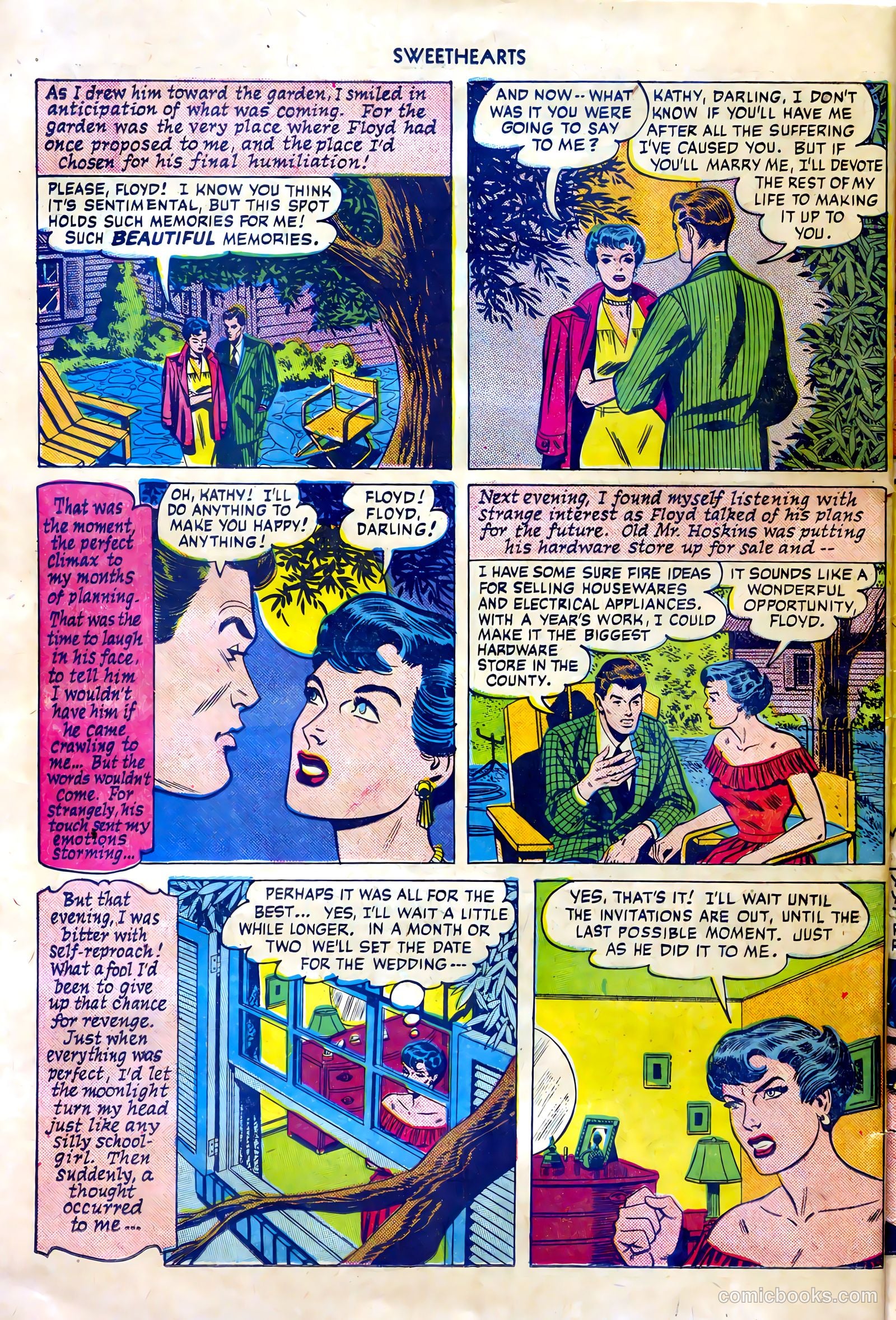 Sweethearts #94 (1950) — page 32 of 36