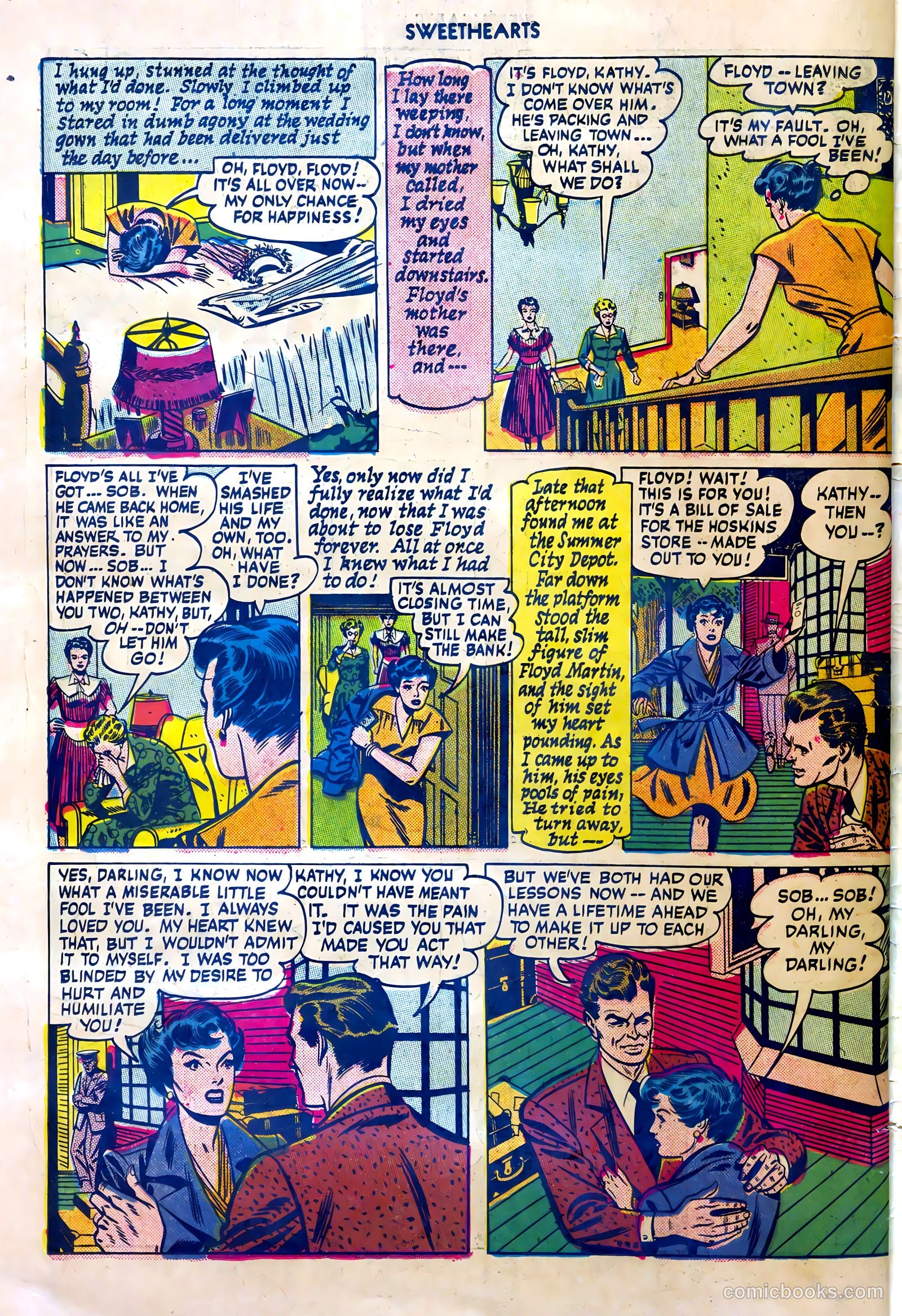 Sweethearts #94 (1950) — page 34 of 36