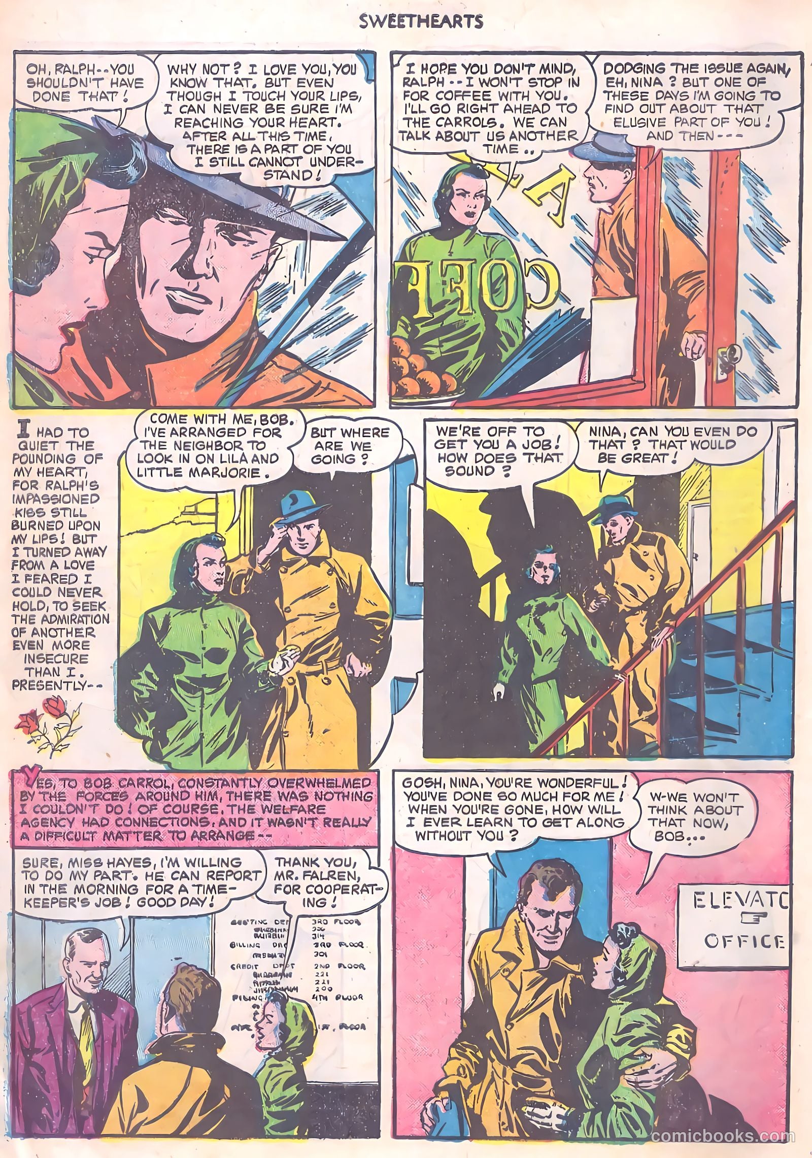 Sweethearts #95 (1951) — page 17 of 34