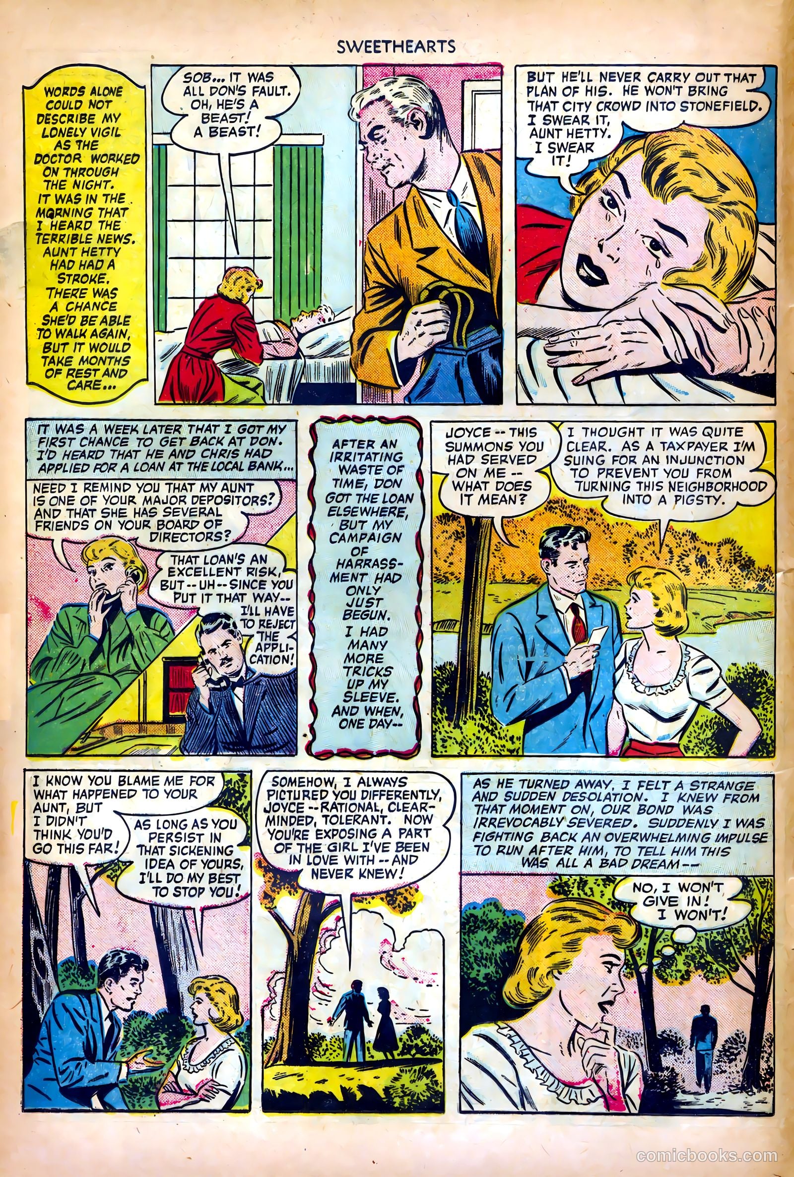 Sweethearts #96 (1951) — page 8 of 36