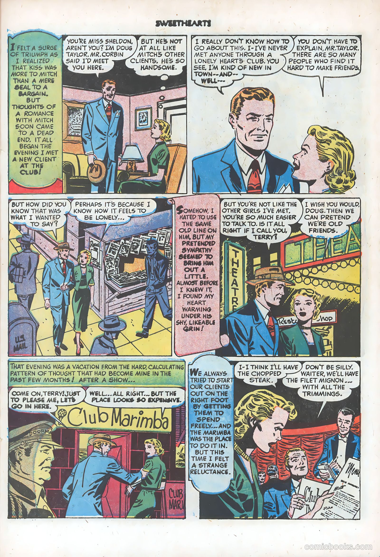 Sweethearts #97 (1951) — page 21 of 36