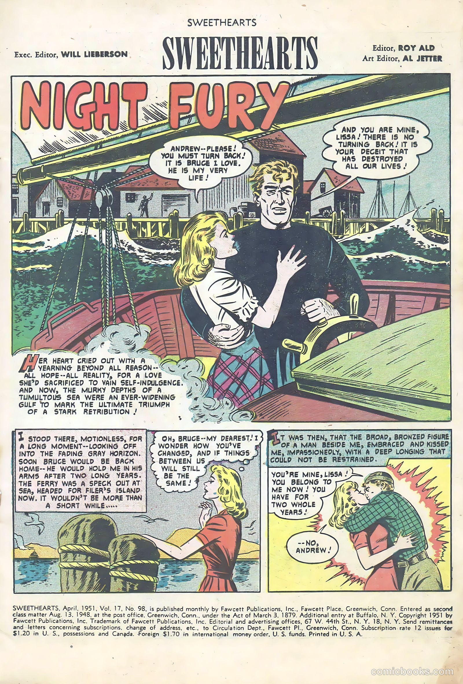 Sweethearts #98 (1951) — page 3 of 36