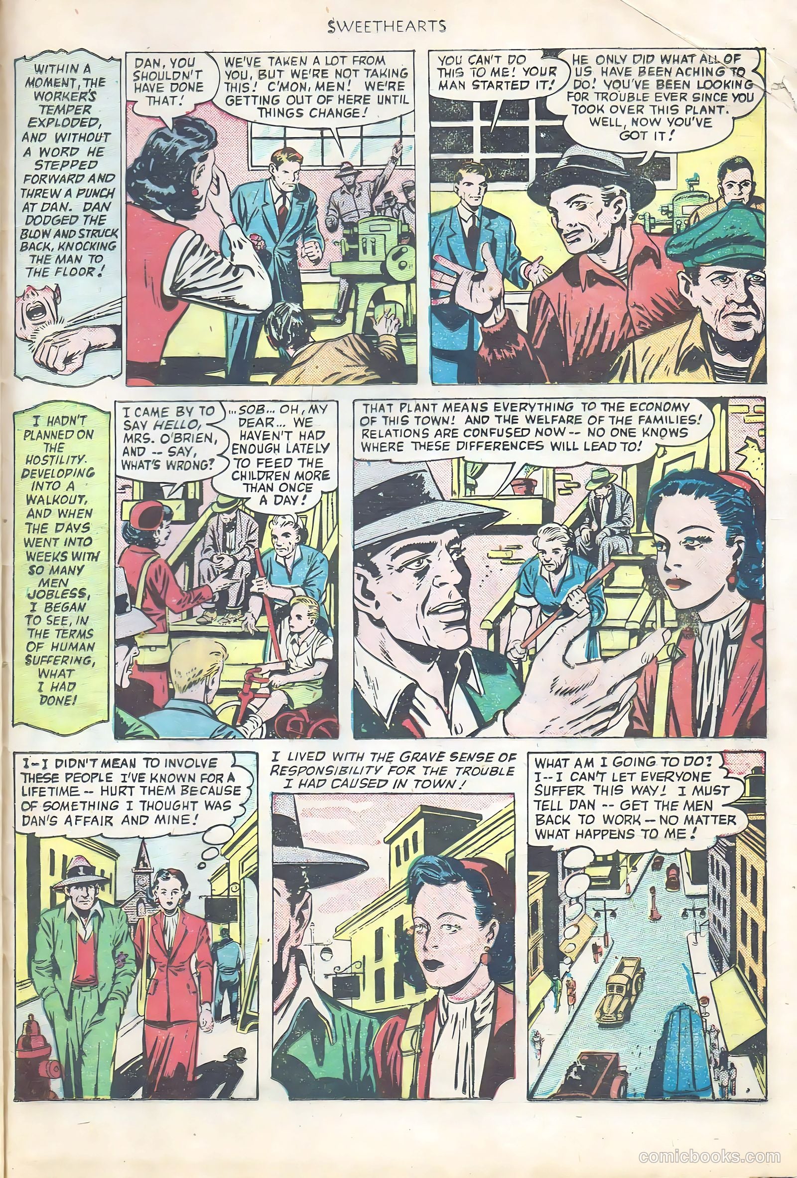 Sweethearts #98 (1951) — page 33 of 36
