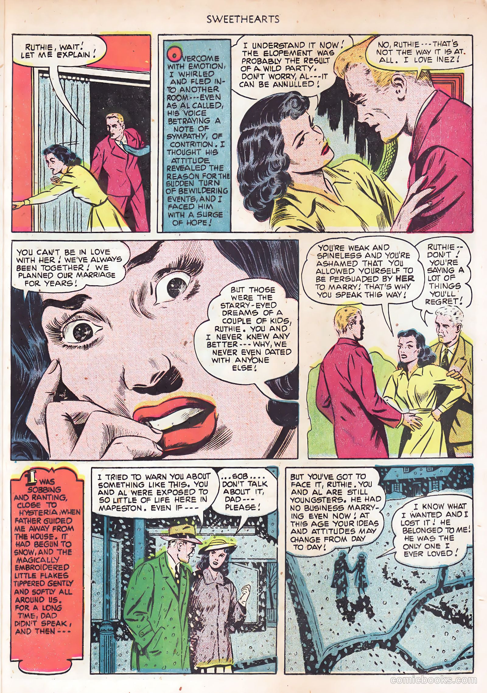 Sweethearts #99 (1951) — page 7 of 36