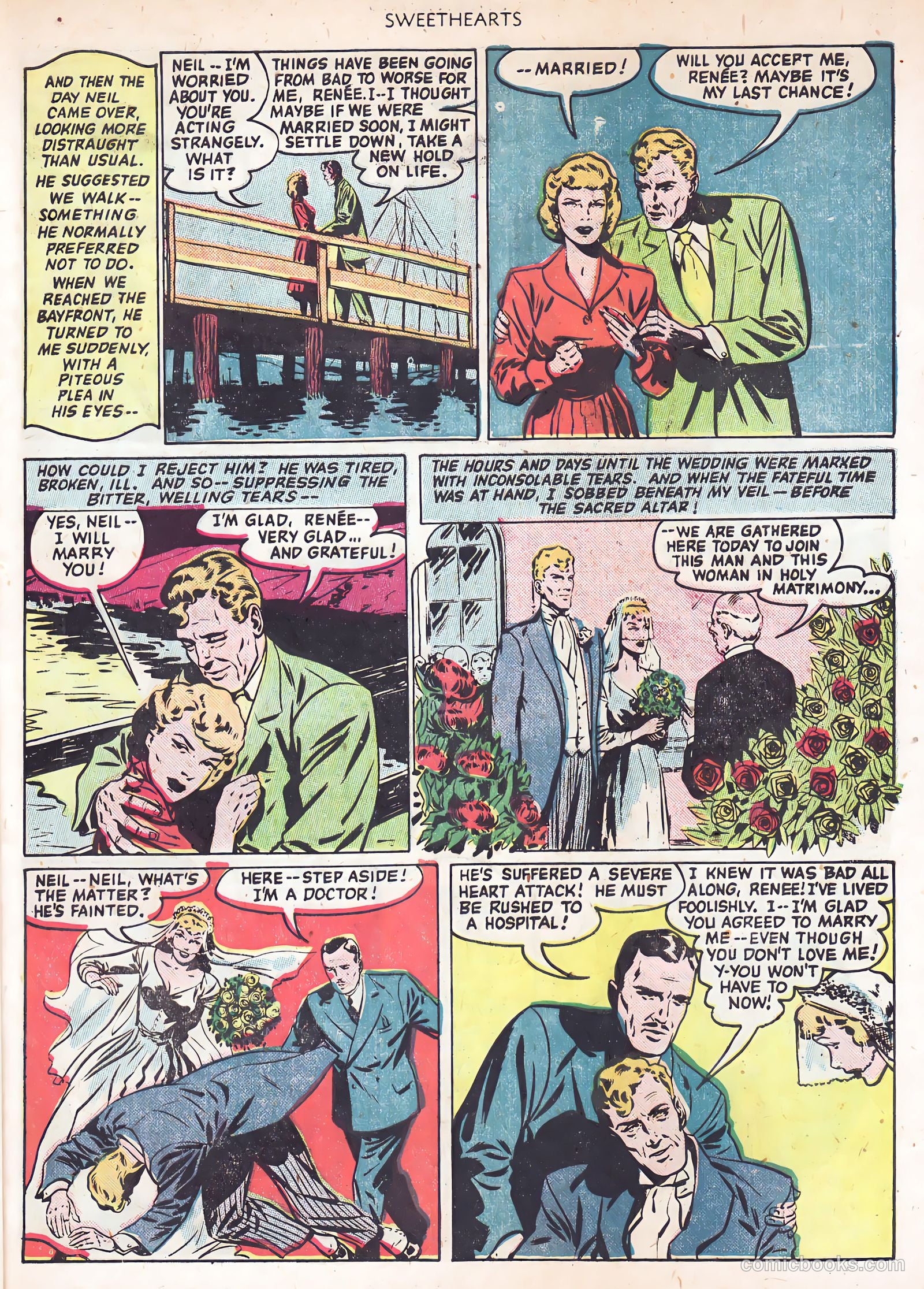 Sweethearts #99 (1951) — page 23 of 36