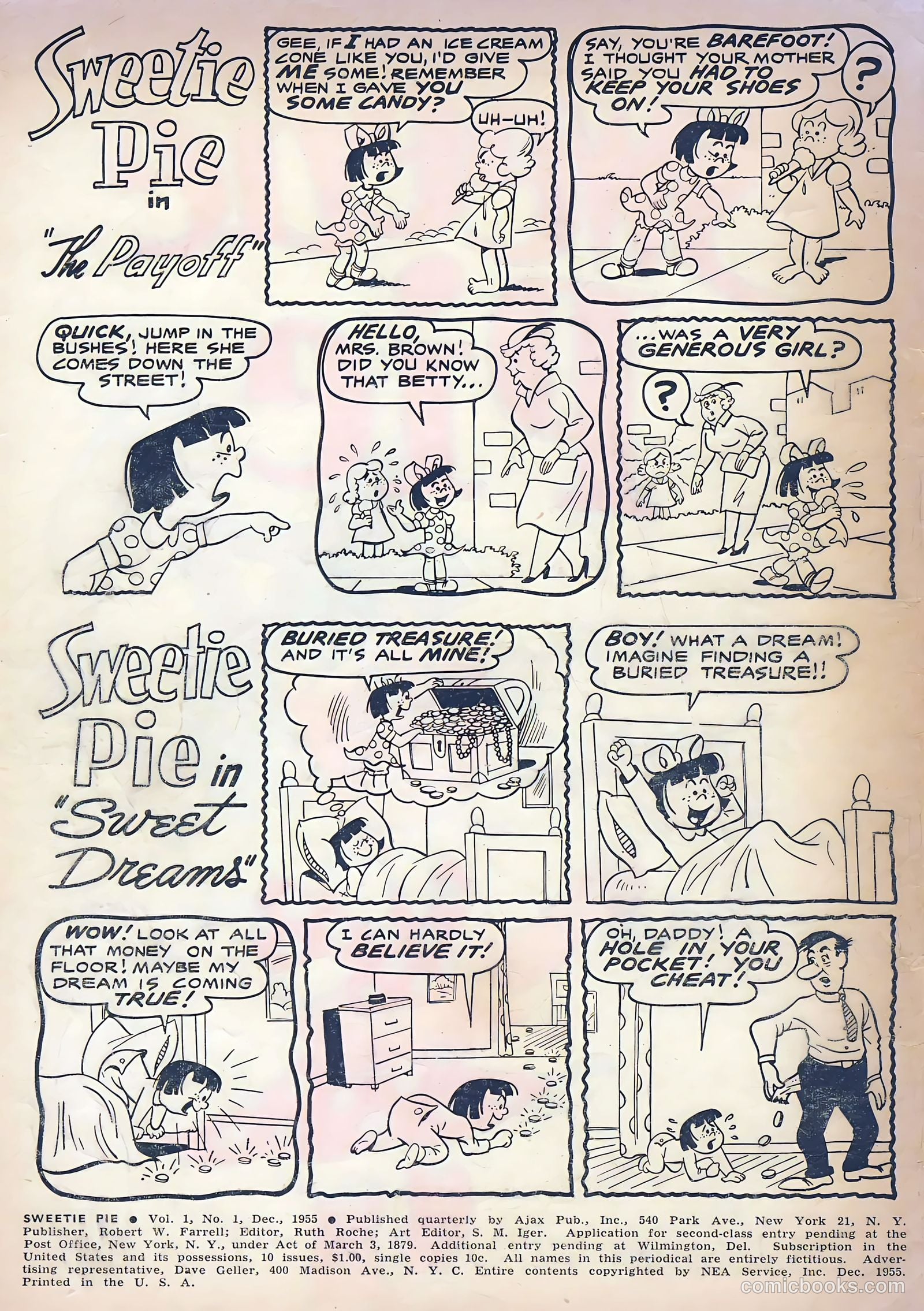 Sweetie Pie #1 (1955) — page 2 of 36