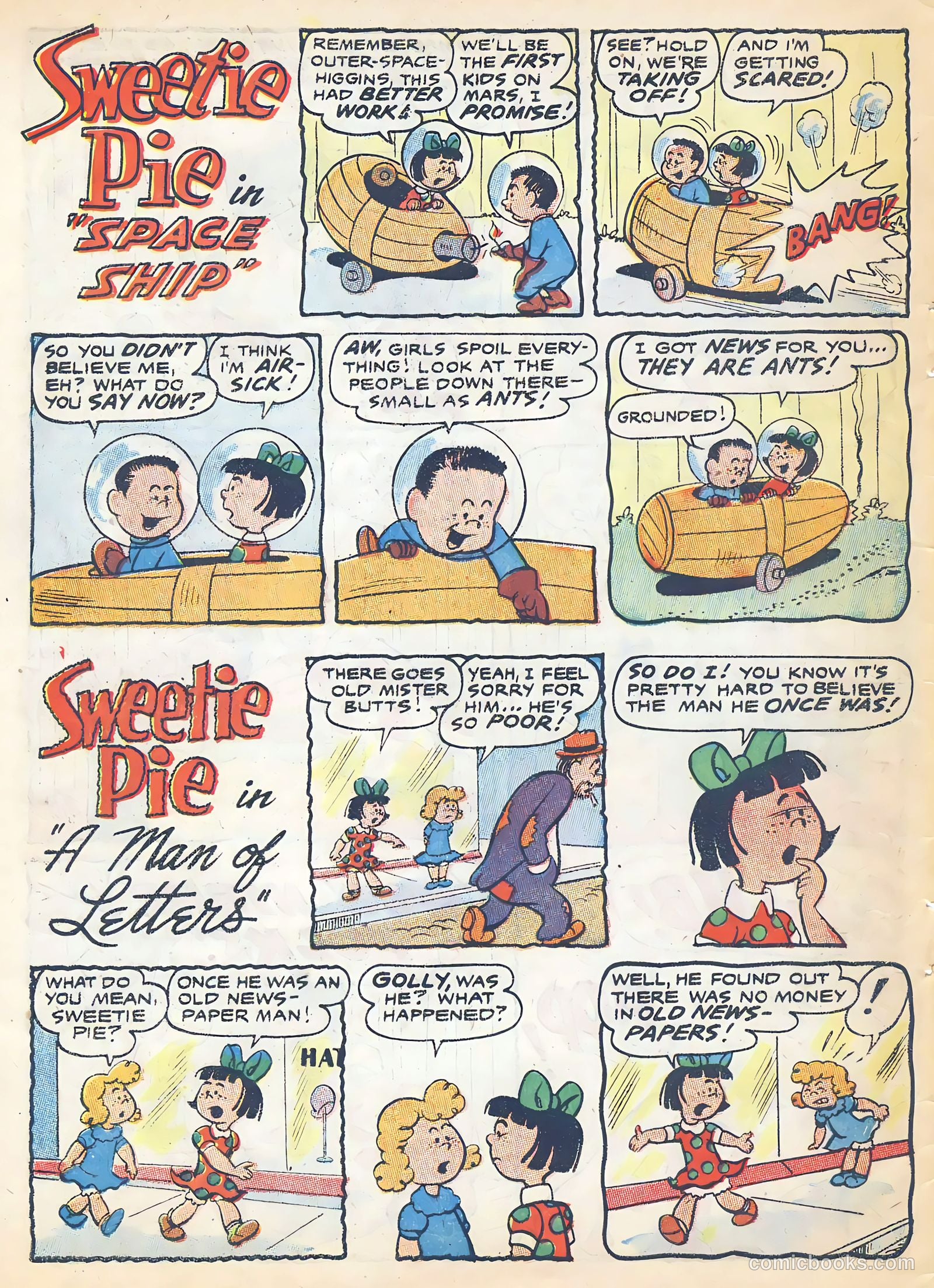 Sweetie Pie #1 (1955) — page 8 of 36