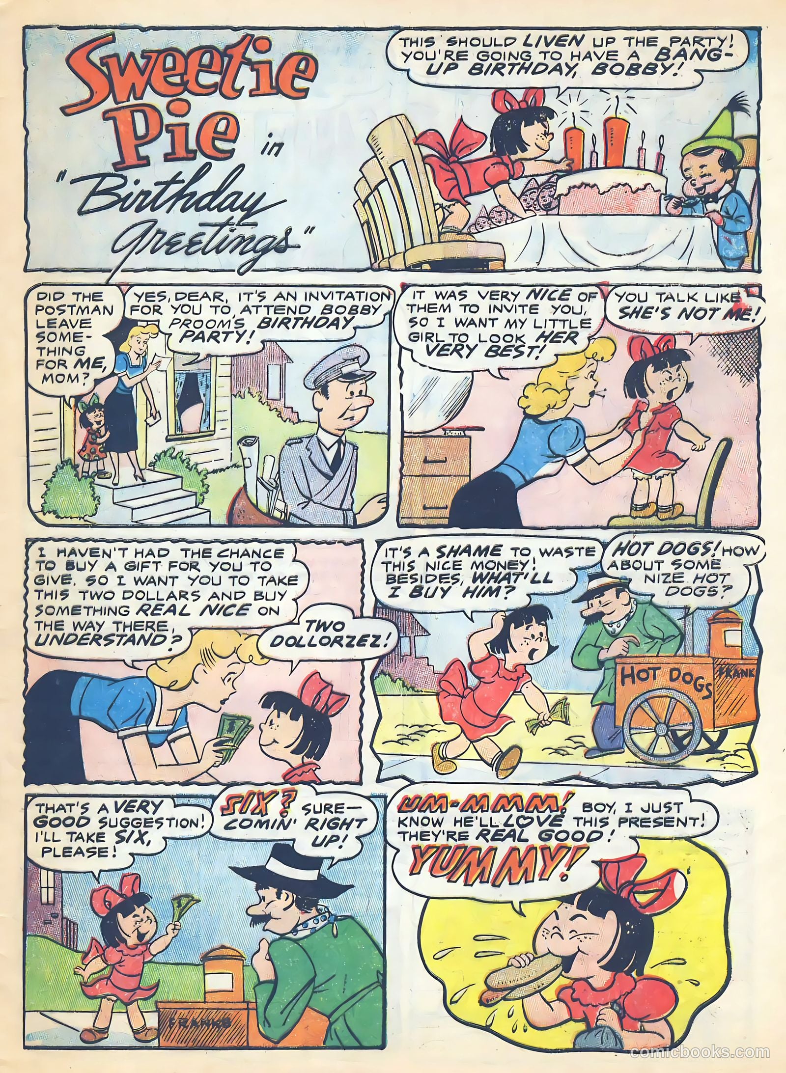 Sweetie Pie #1 (1955) — page 9 of 36