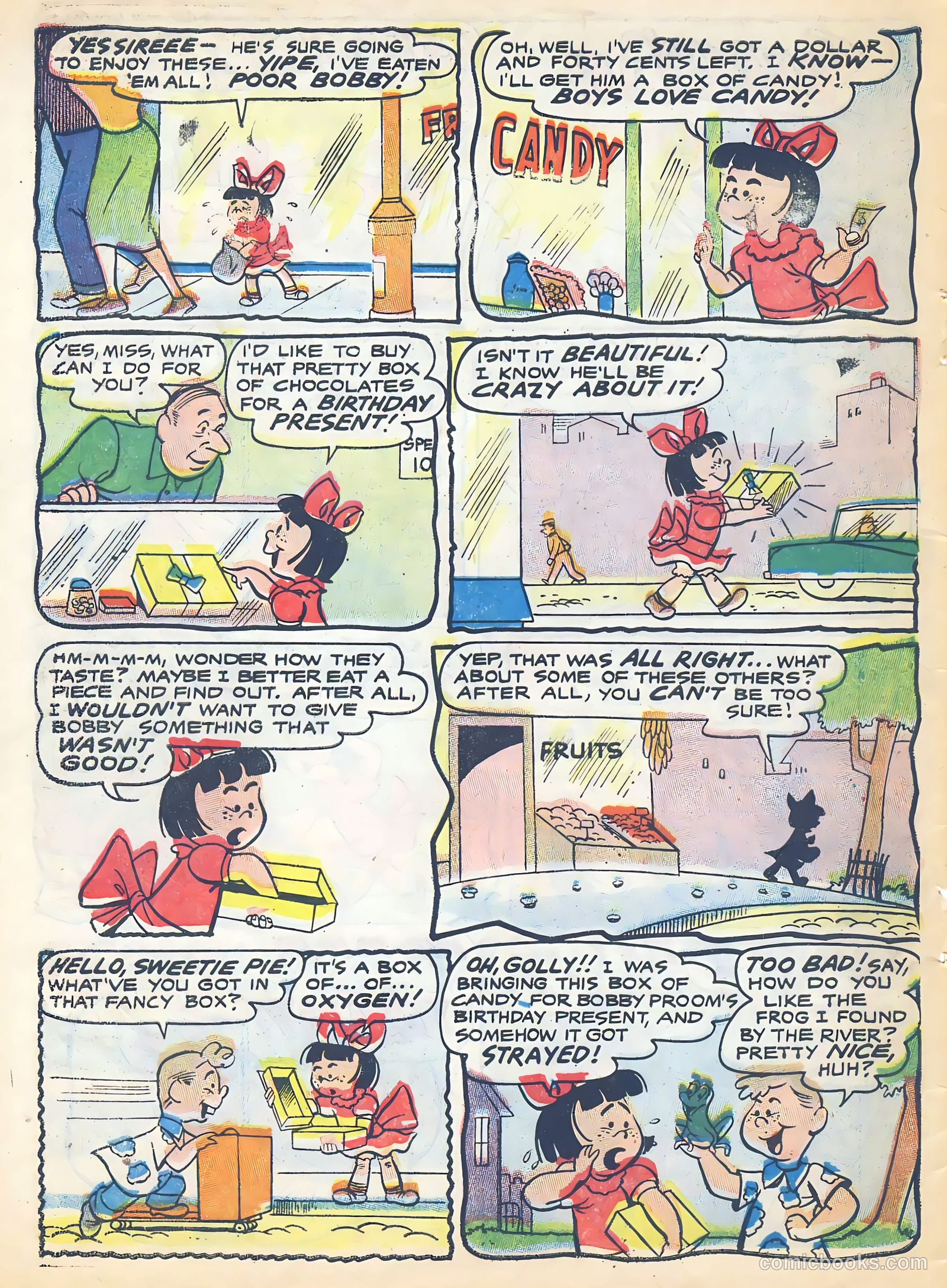 Sweetie Pie #1 (1955) — page 10 of 36