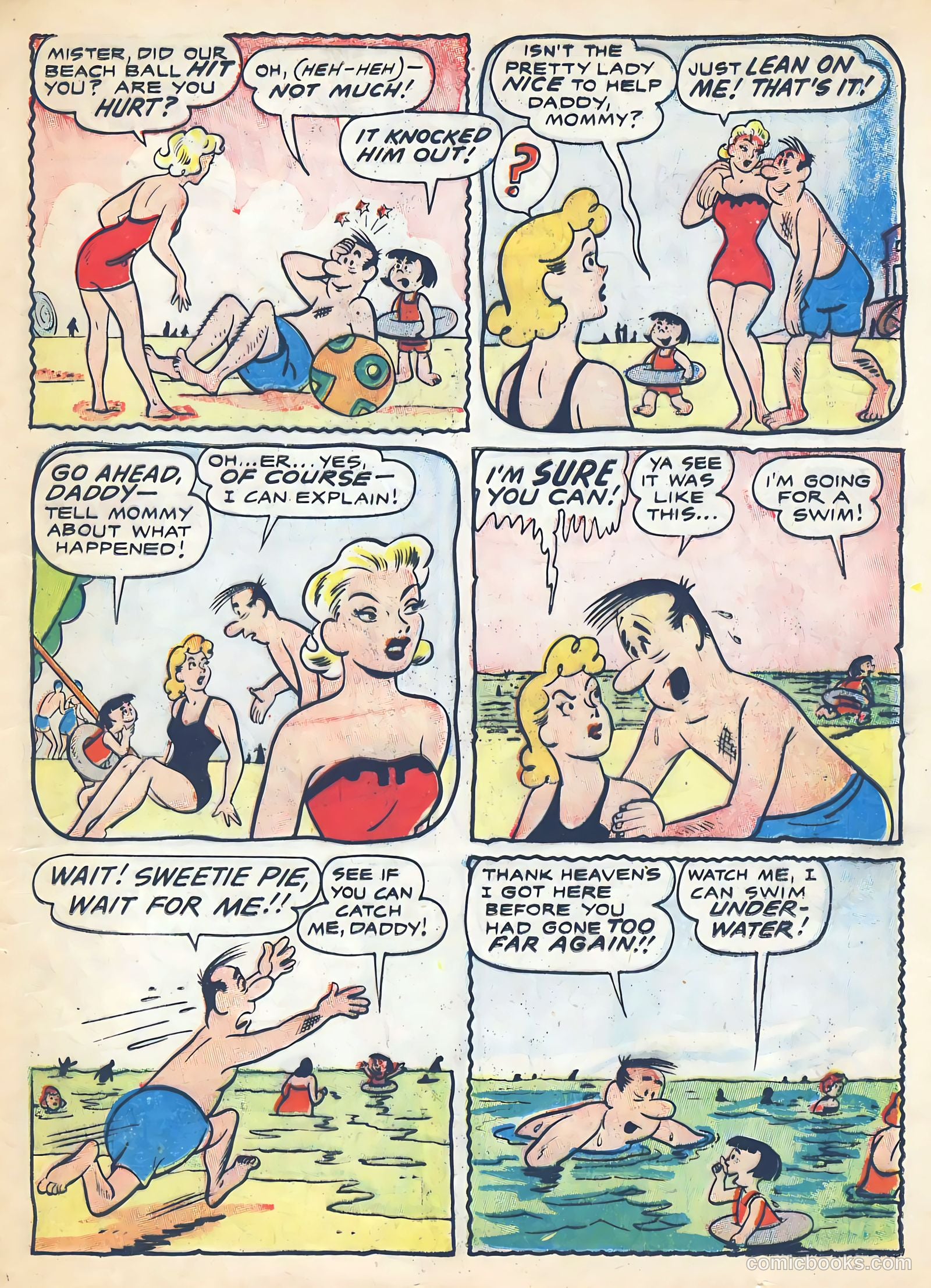 Sweetie Pie #1 (1955) — page 23 of 36