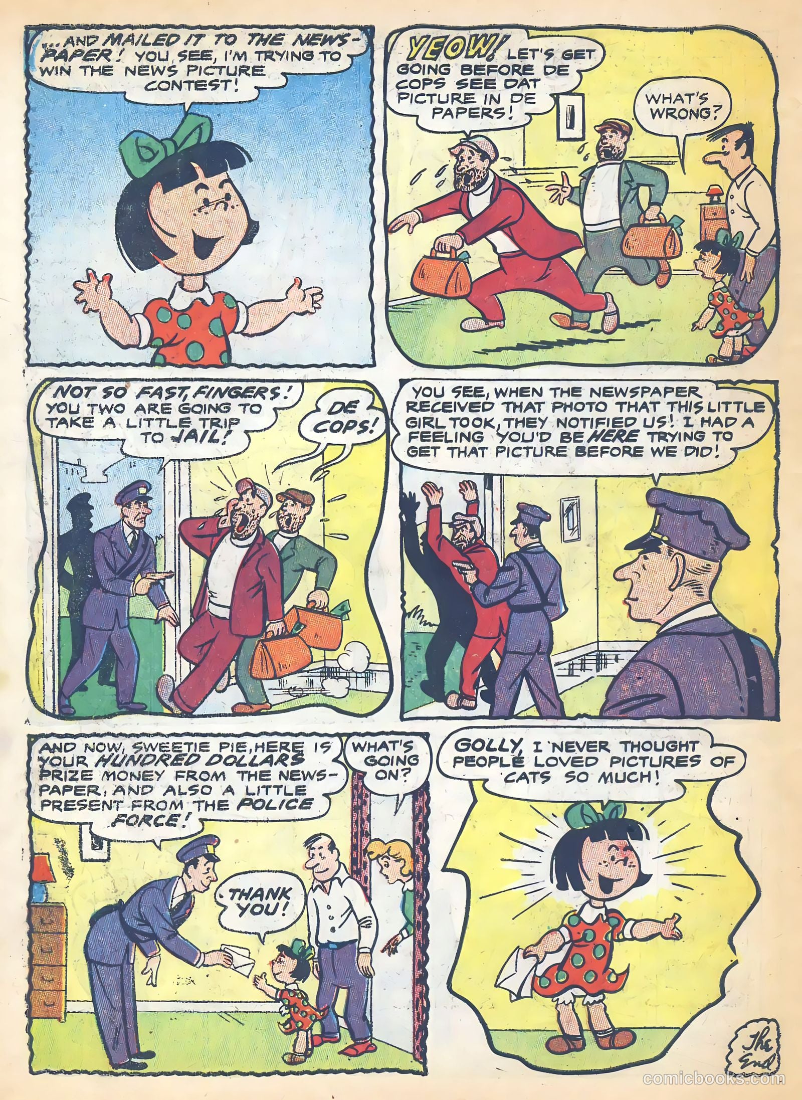 Sweetie Pie #1 (1955) — page 34 of 36