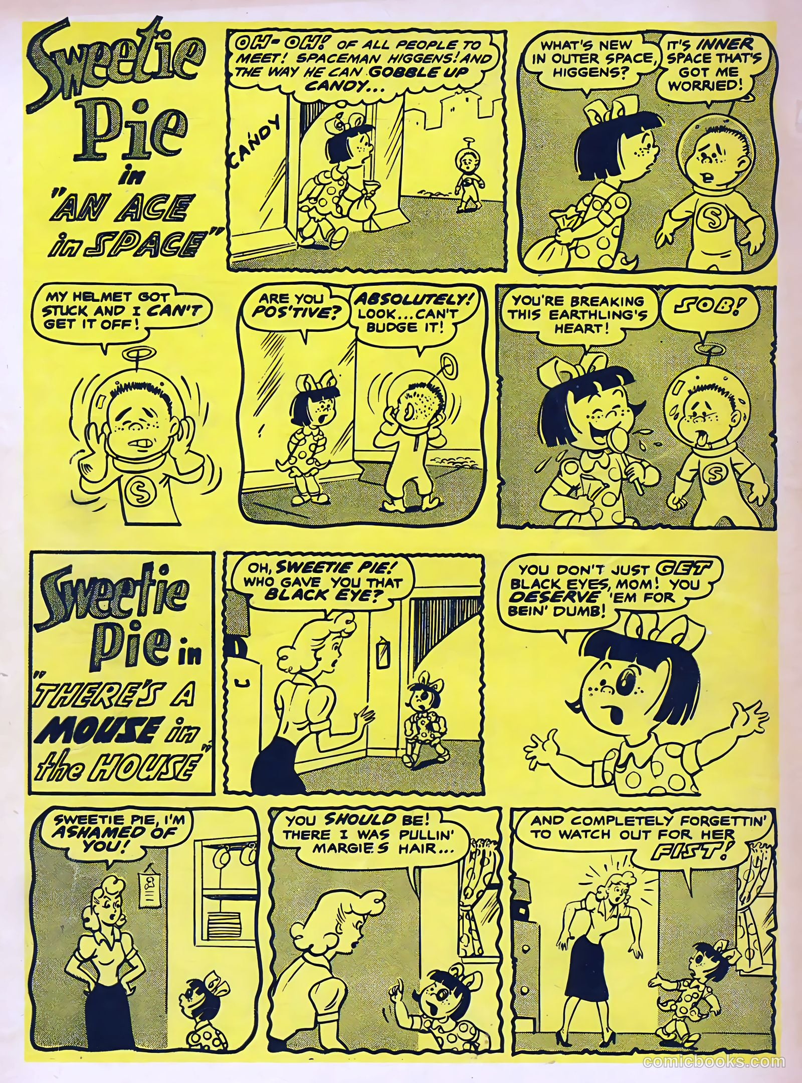 Sweetie Pie #1 (1955) — page 36 of 36