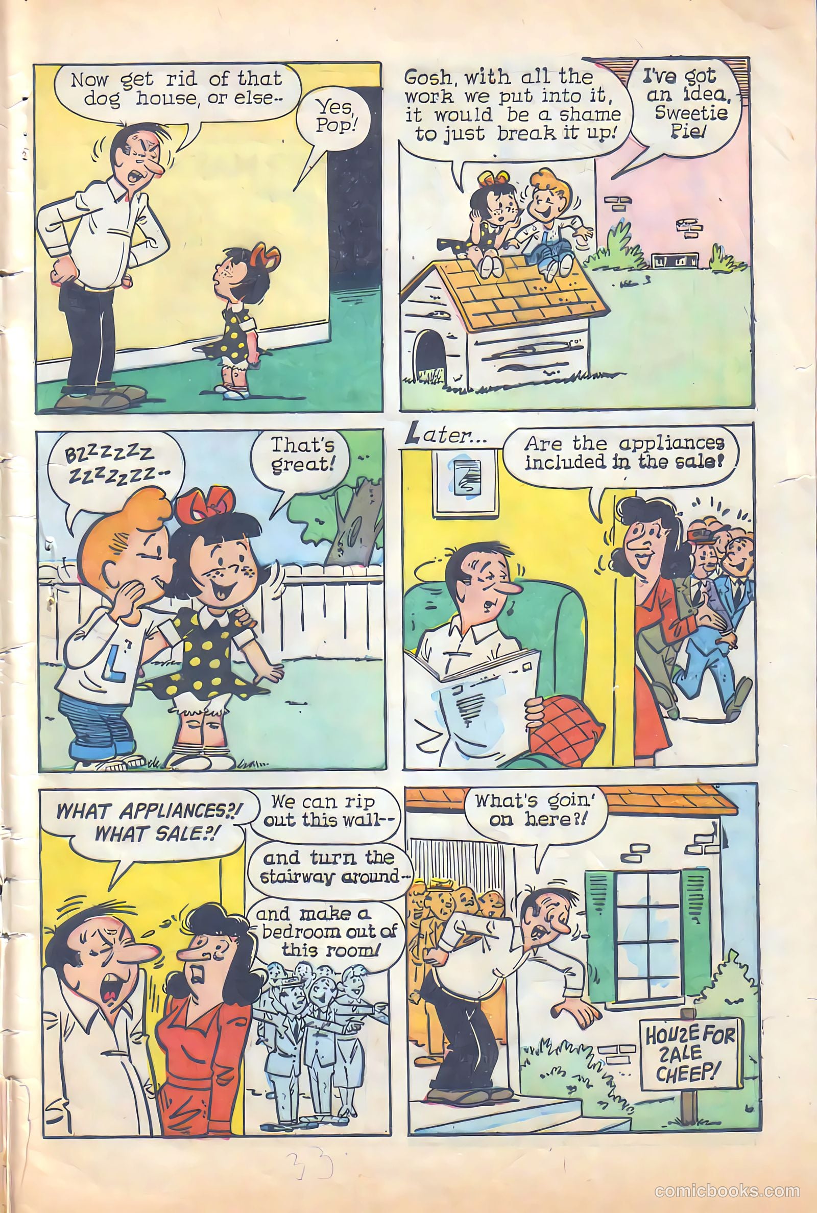Sweetie Pie #15 (1957) — page 33 of 37